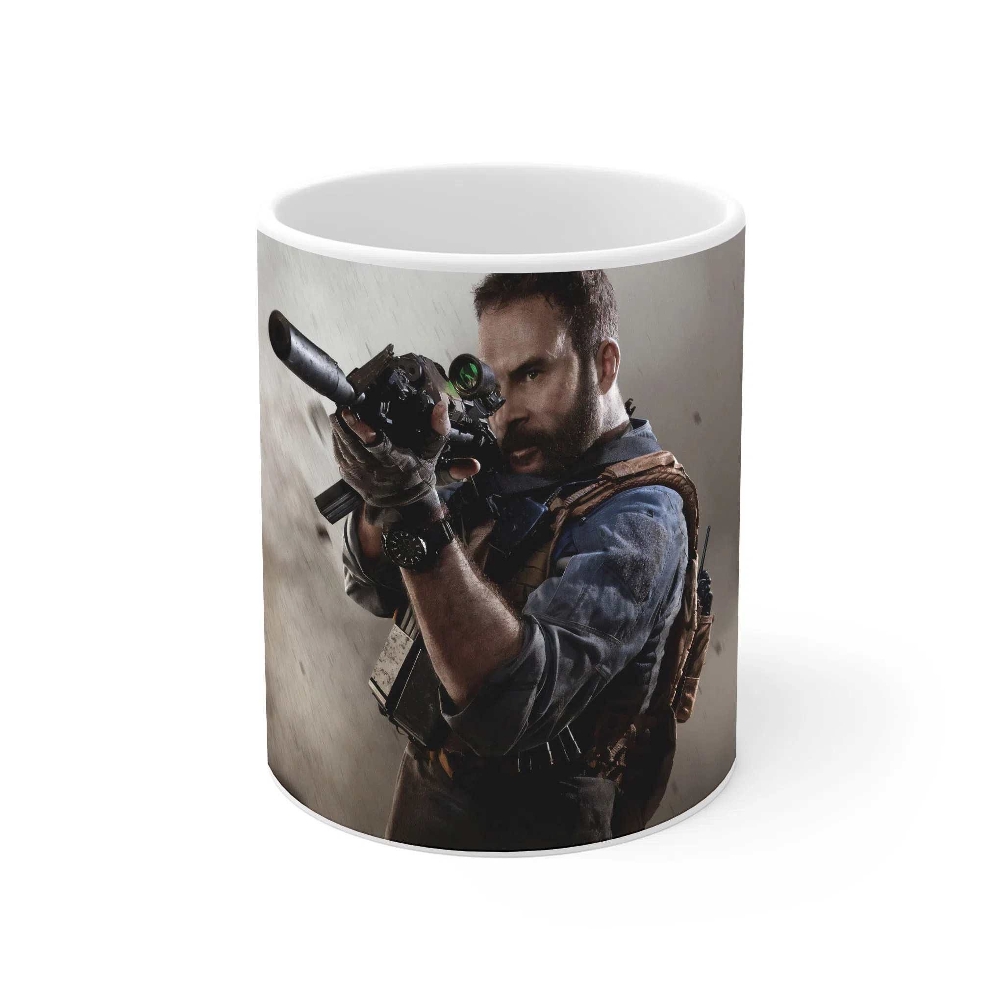 ماگ لیمینات طرح بازی ندای وظیفه Call of Duty Game کد NM6377 — تصویر 2