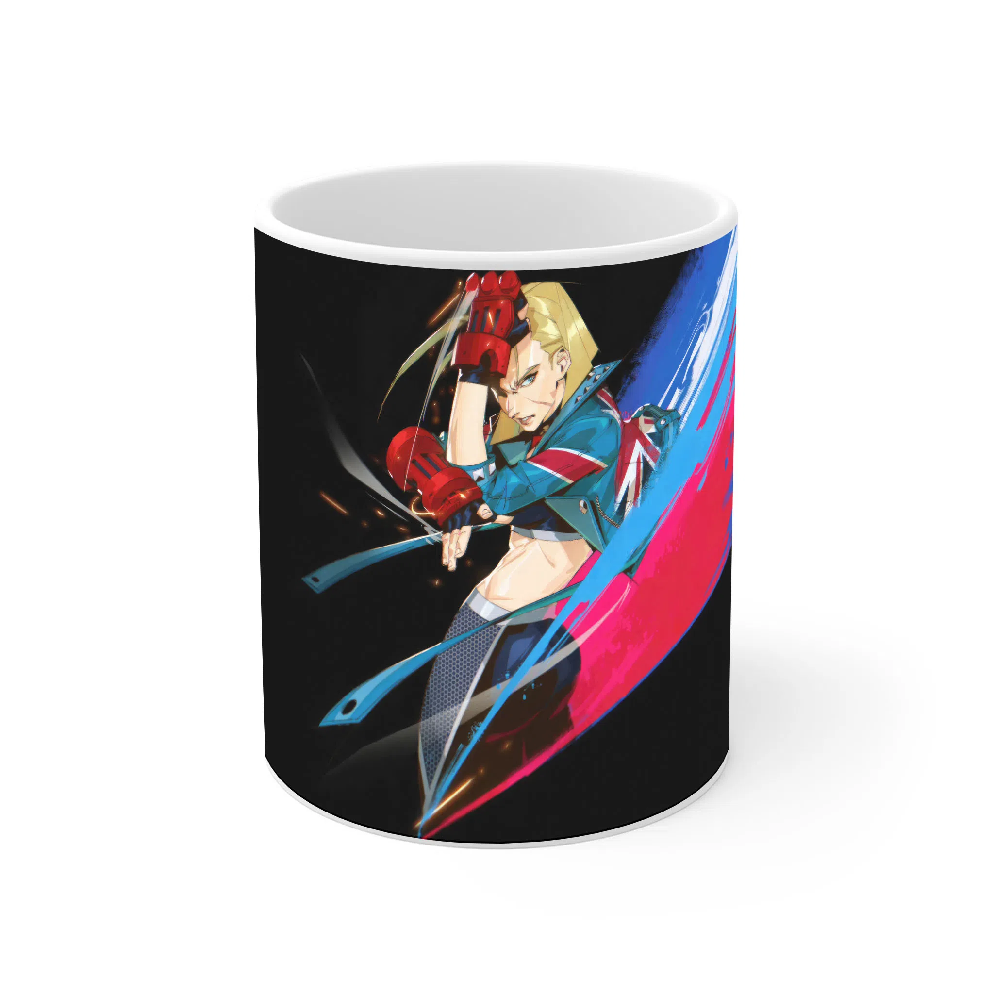 ماگ لیمینات طرح بازی Street Fighter Game کد NM9875