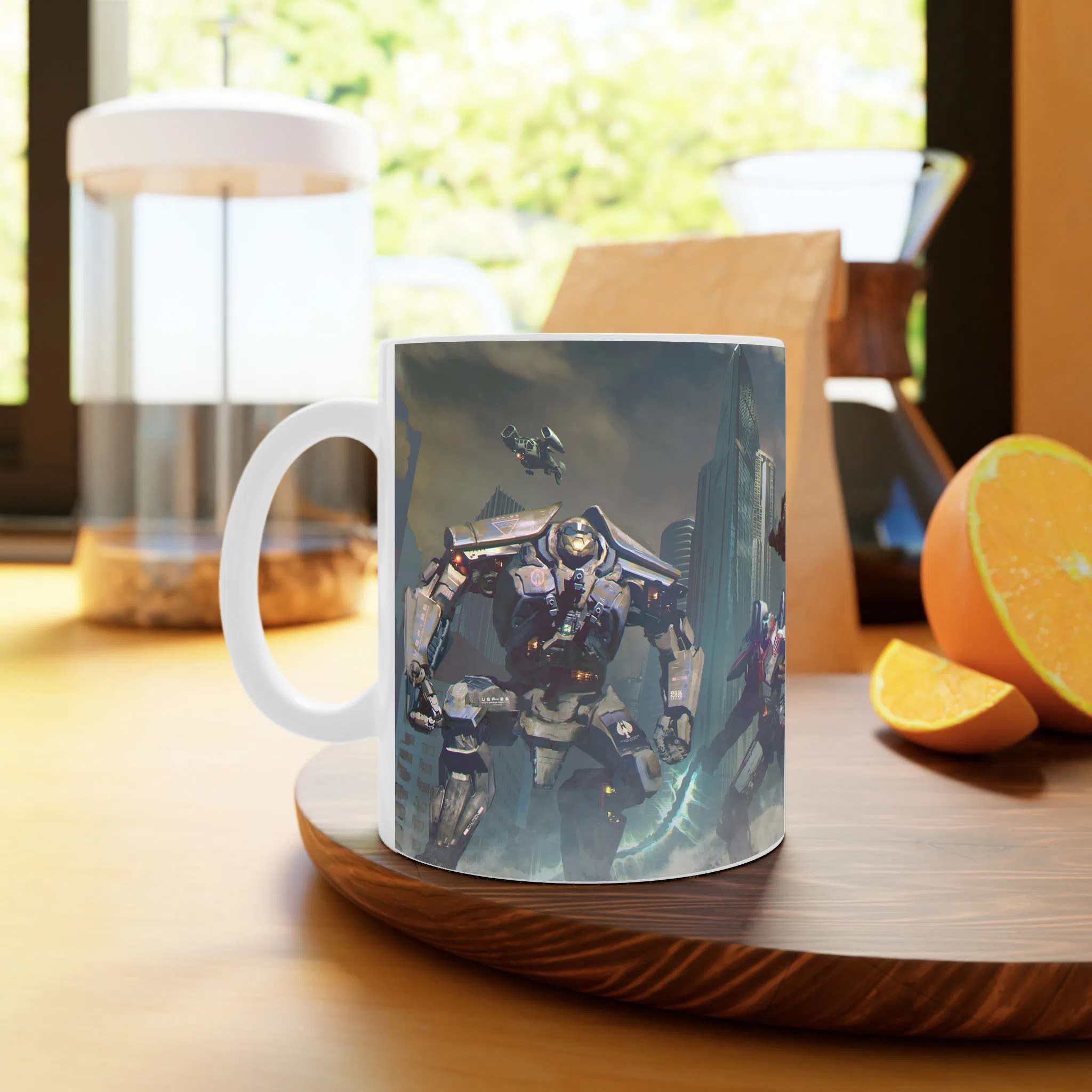 ماگ لیمینات طرح فیلم Pacific Rim Uprising کد NM12104 — تصویر 3