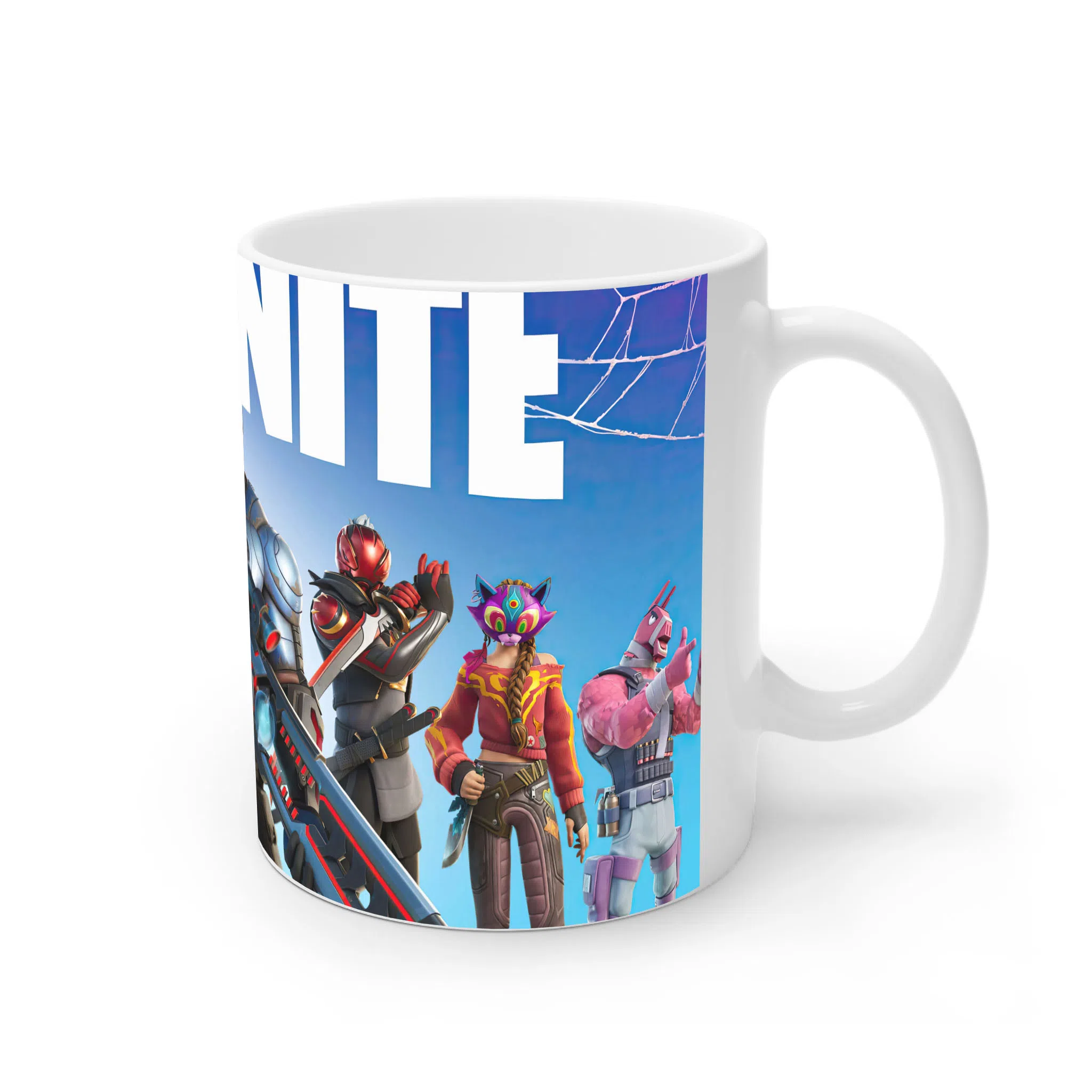 ماگ لیمینات طرح بازی فورتنایت Fortnite Game کد NM7393 — تصویر 3