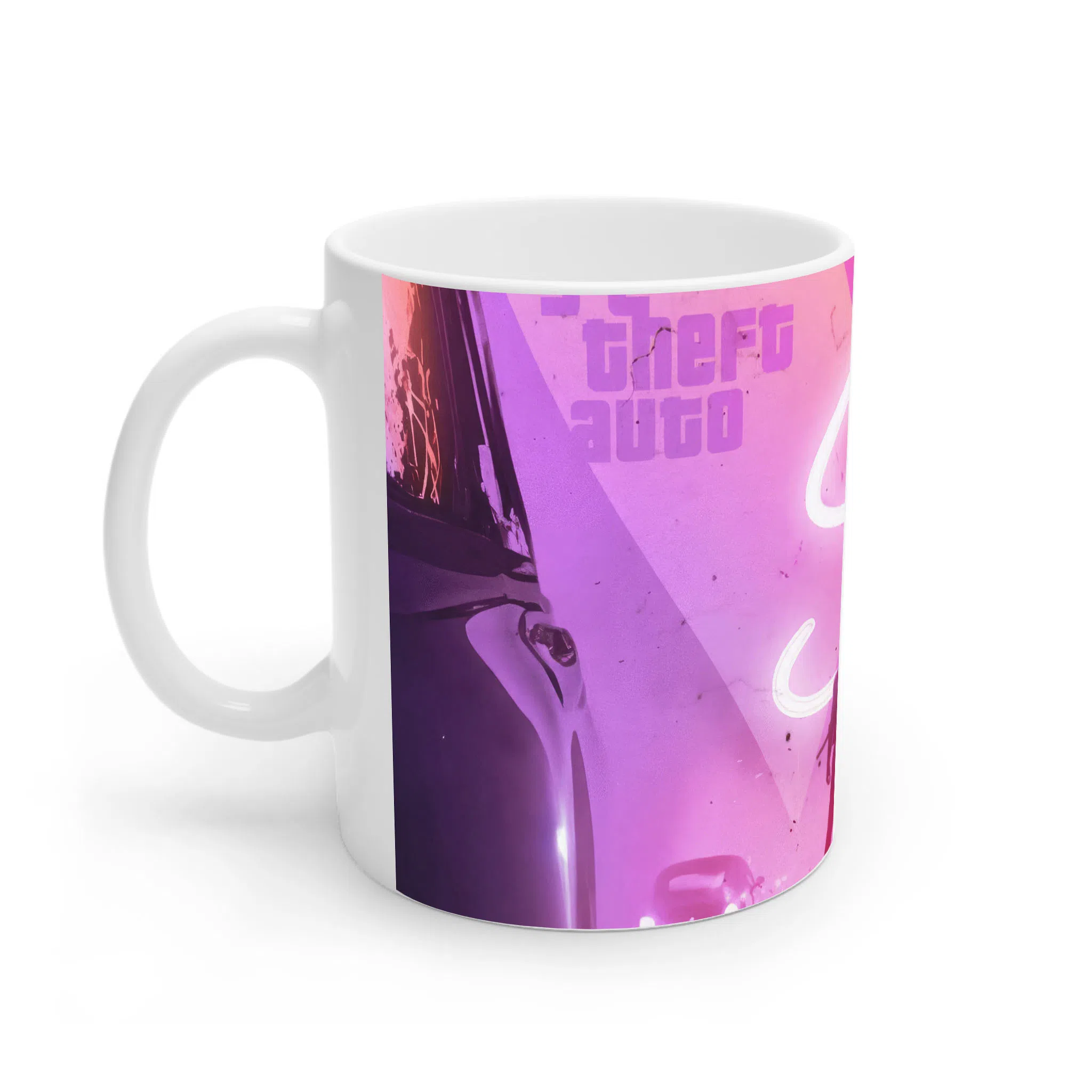 ماگ لیمینات طرح بازی Grand Theft Auto GTA Game کد NM7923 — تصویر 2