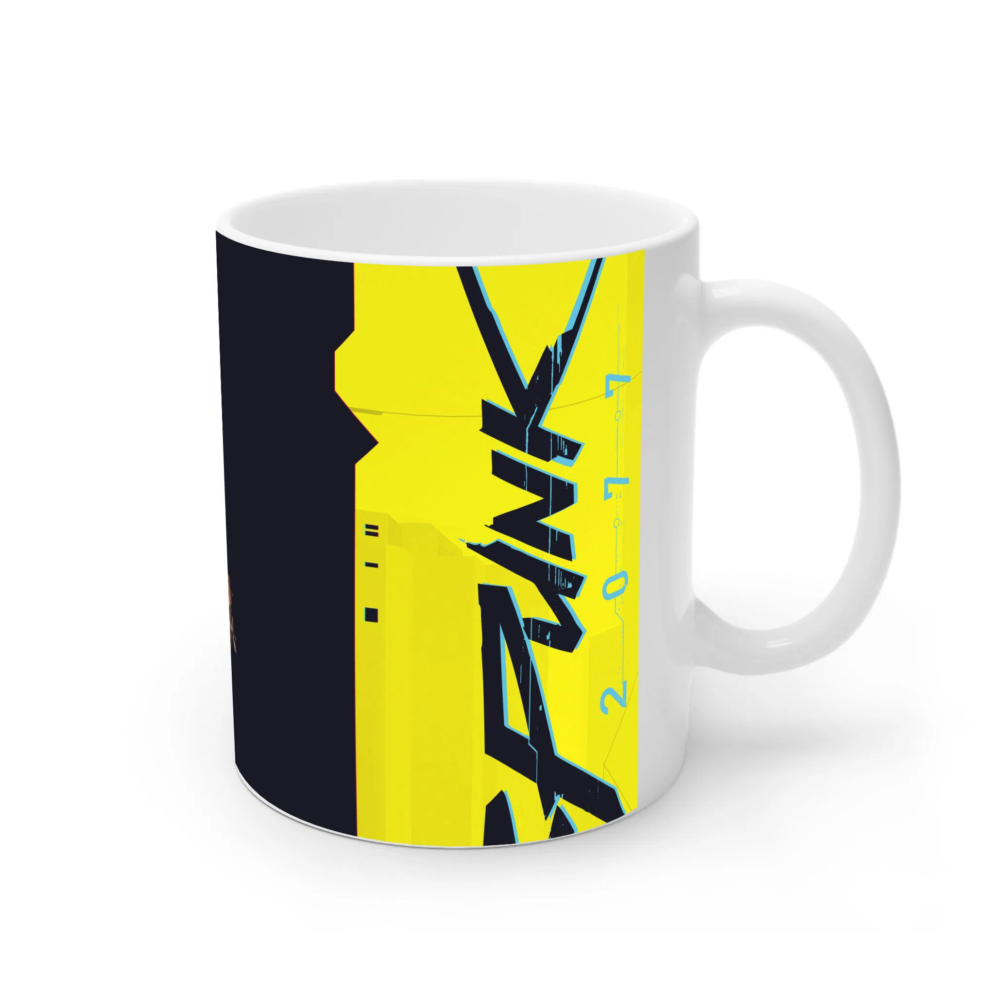 ماگ لیمینات طرح بازی سایبرپانک Cyberpunk 2077 Game کد NM6570 — تصویر 4