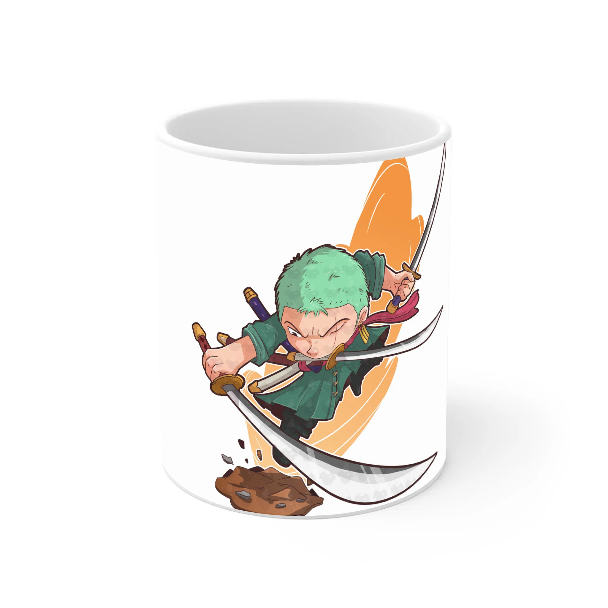 ماگ لیمینات طرح انیمه وان پیس زورو - One Peace Roronoa Zoro کد NM3407