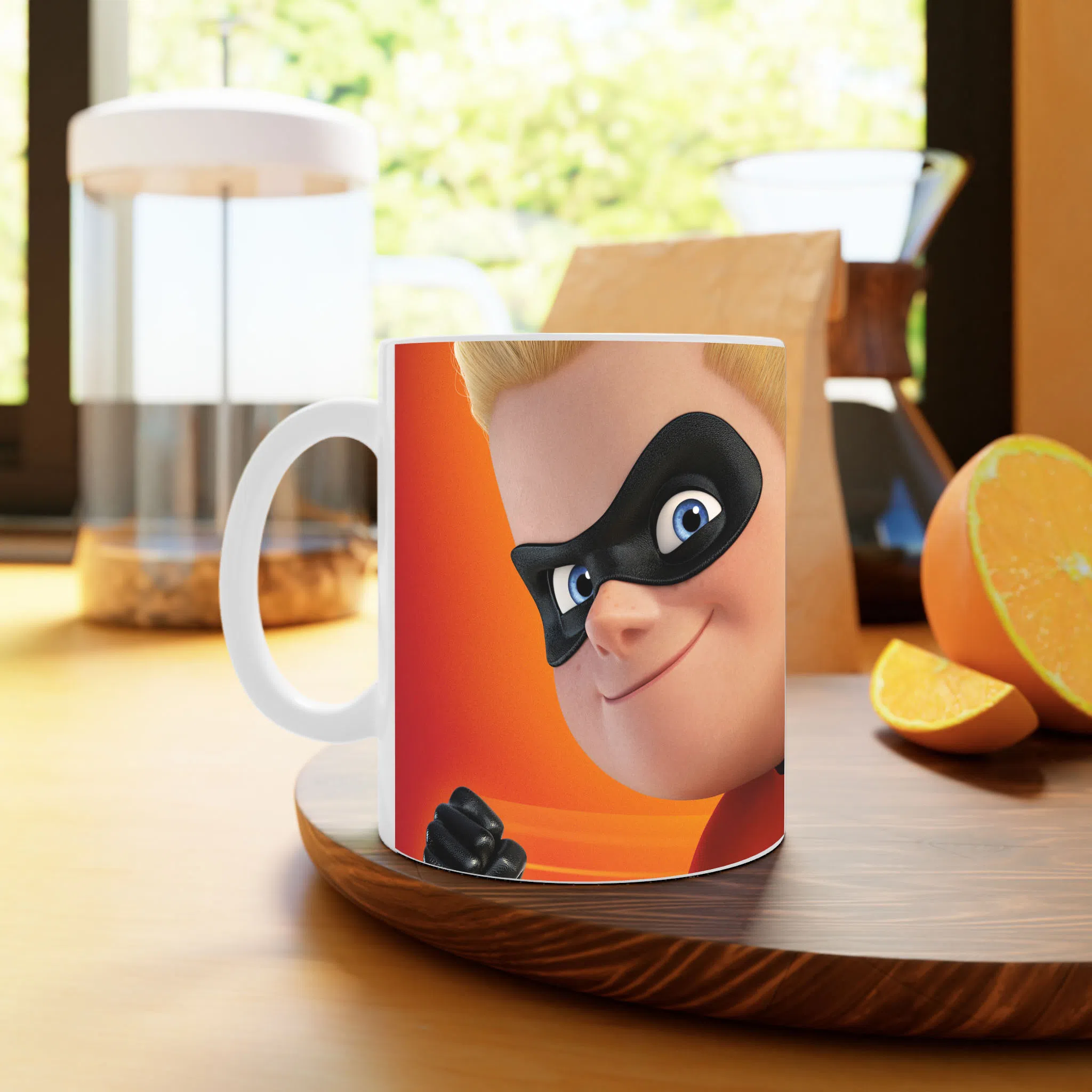 ماگ لیمینات طرح فیلم شگفت انگیزان The Incredibles کد NM12842 — تصویر 3
