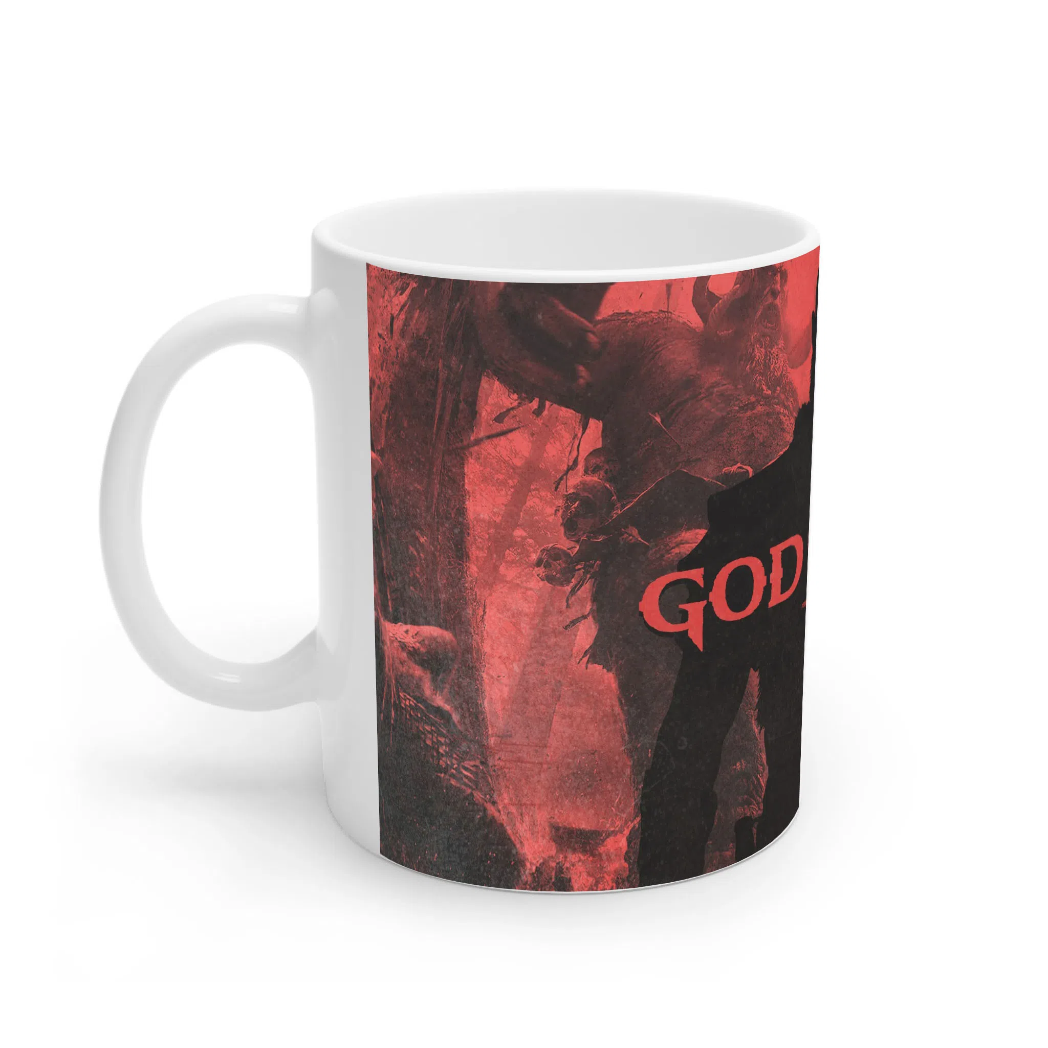ماگ لیمینات طرح بازی خدای جنگ گاد آف وار God of War Kratos Game کد NM7767 — تصویر 2