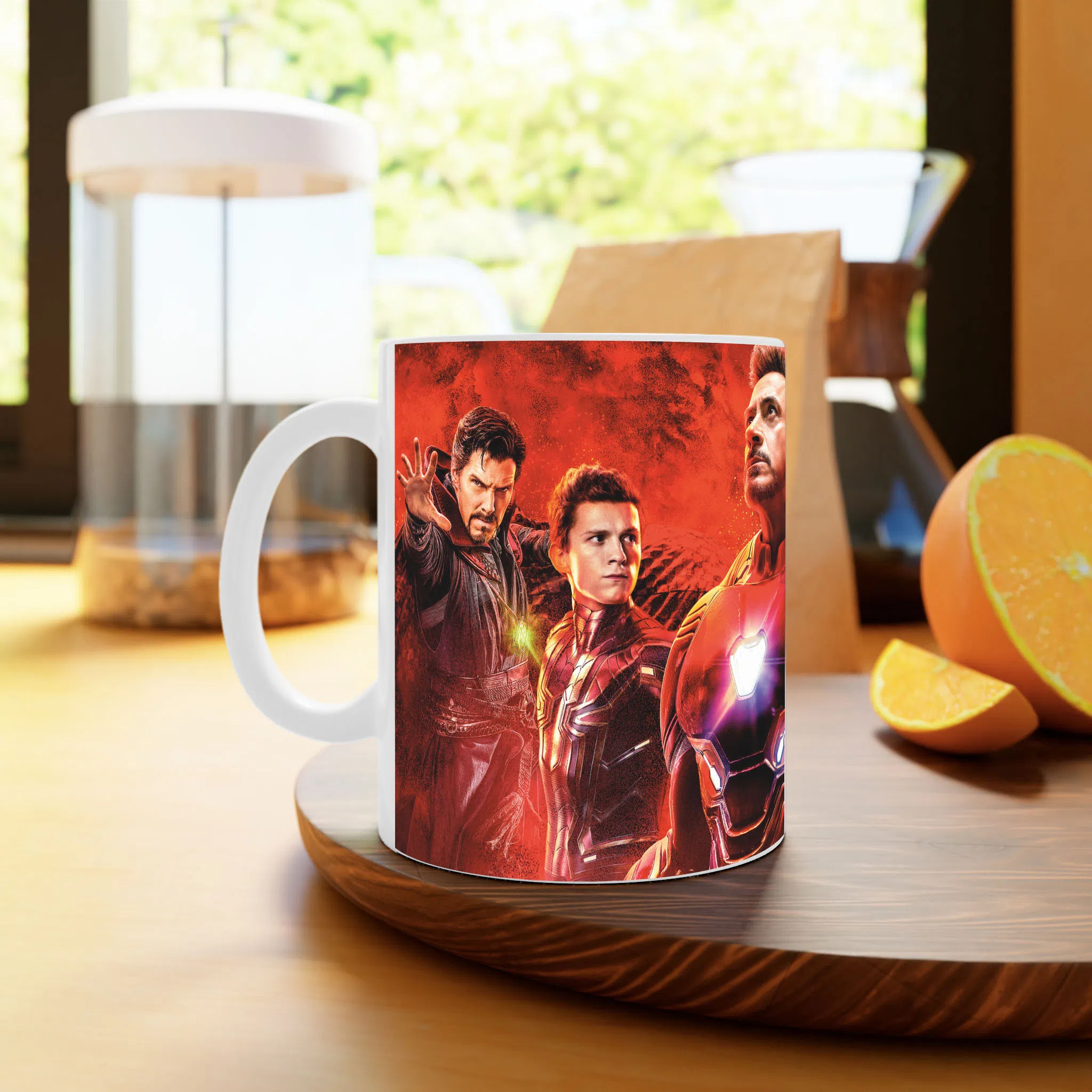 ماگ لیمینات طرح فیلم انتقام جویان Avengers کد NM10649 — تصویر 2