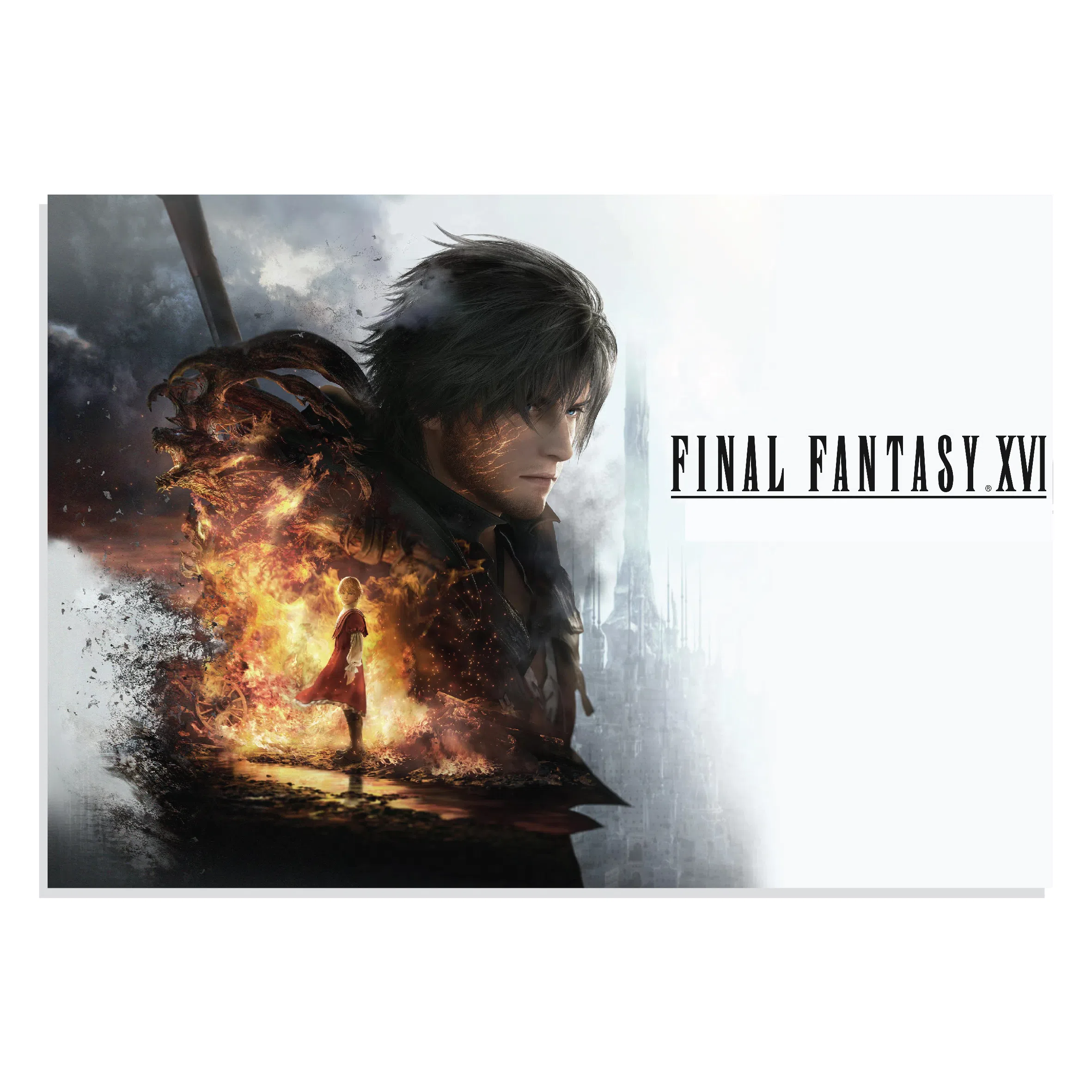 پوستر طرح بازی فاینال فانتزی 16 Final Fantasy XVI مدل NV1005