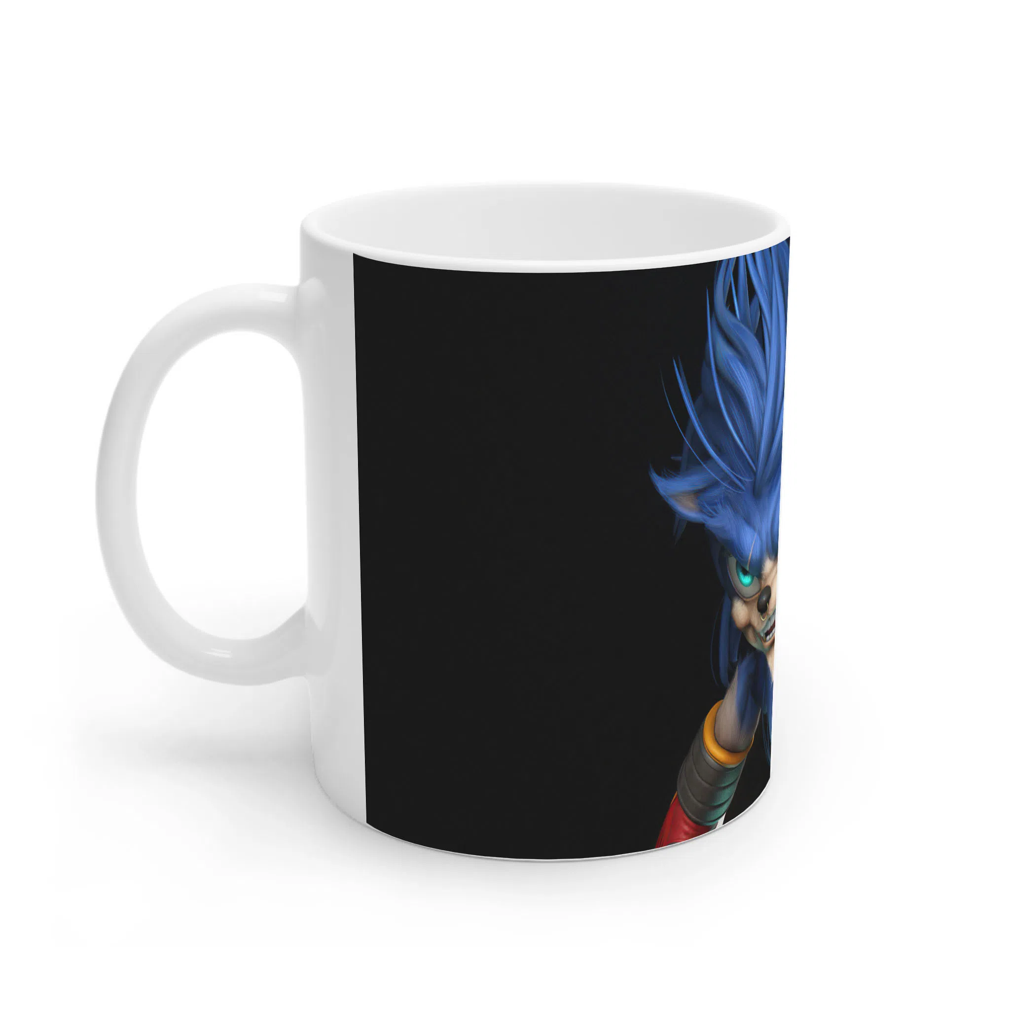 ماگ لیمینات طرح بازی Sonic Game سونیک خشمگین کد NM9459 — تصویر 2
