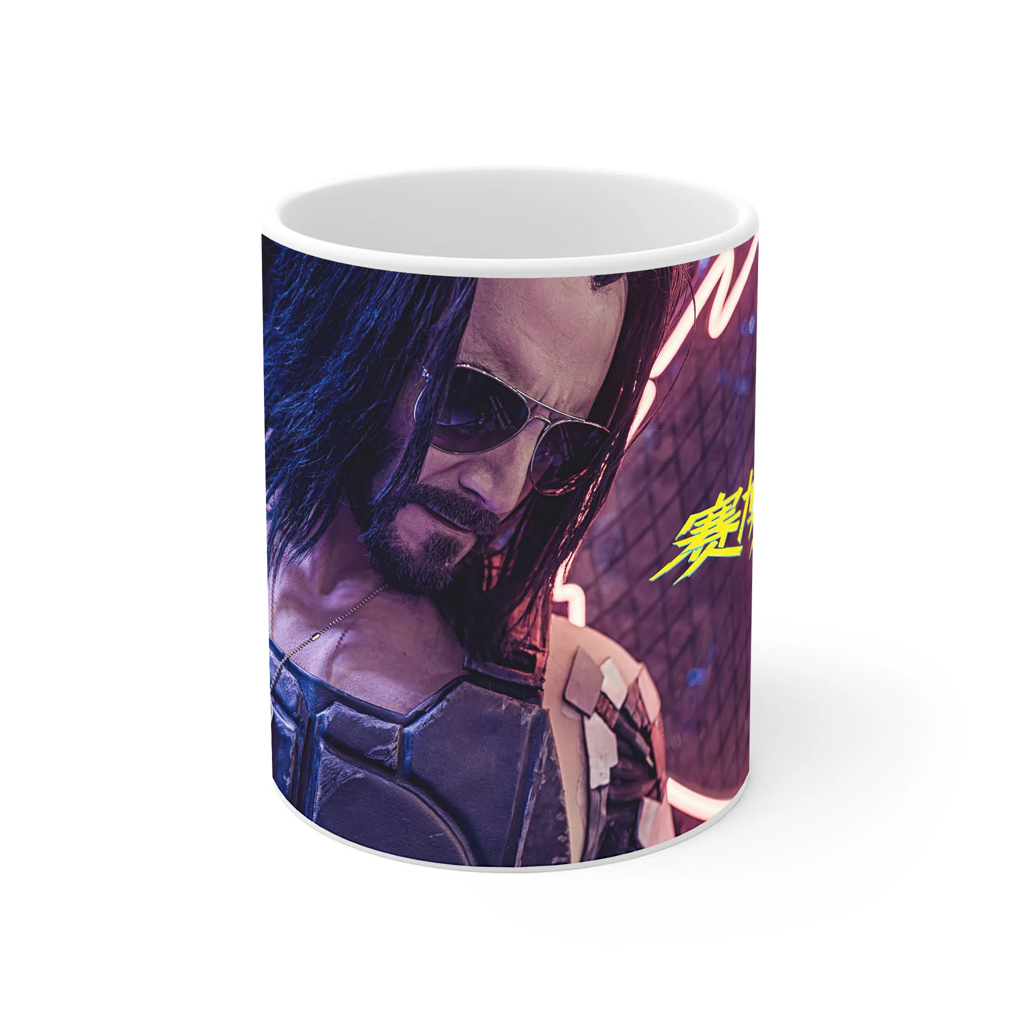 ماگ لیمینات طرح بازی سایبرپانک Cyberpunk 2077 Game کد NM6599 — تصویر 3