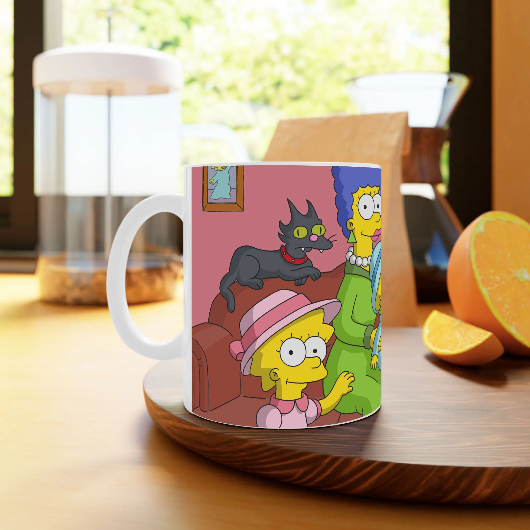 ماگ لیمینات طرح سریال The Simpsons کد NM5615 — تصویر 4