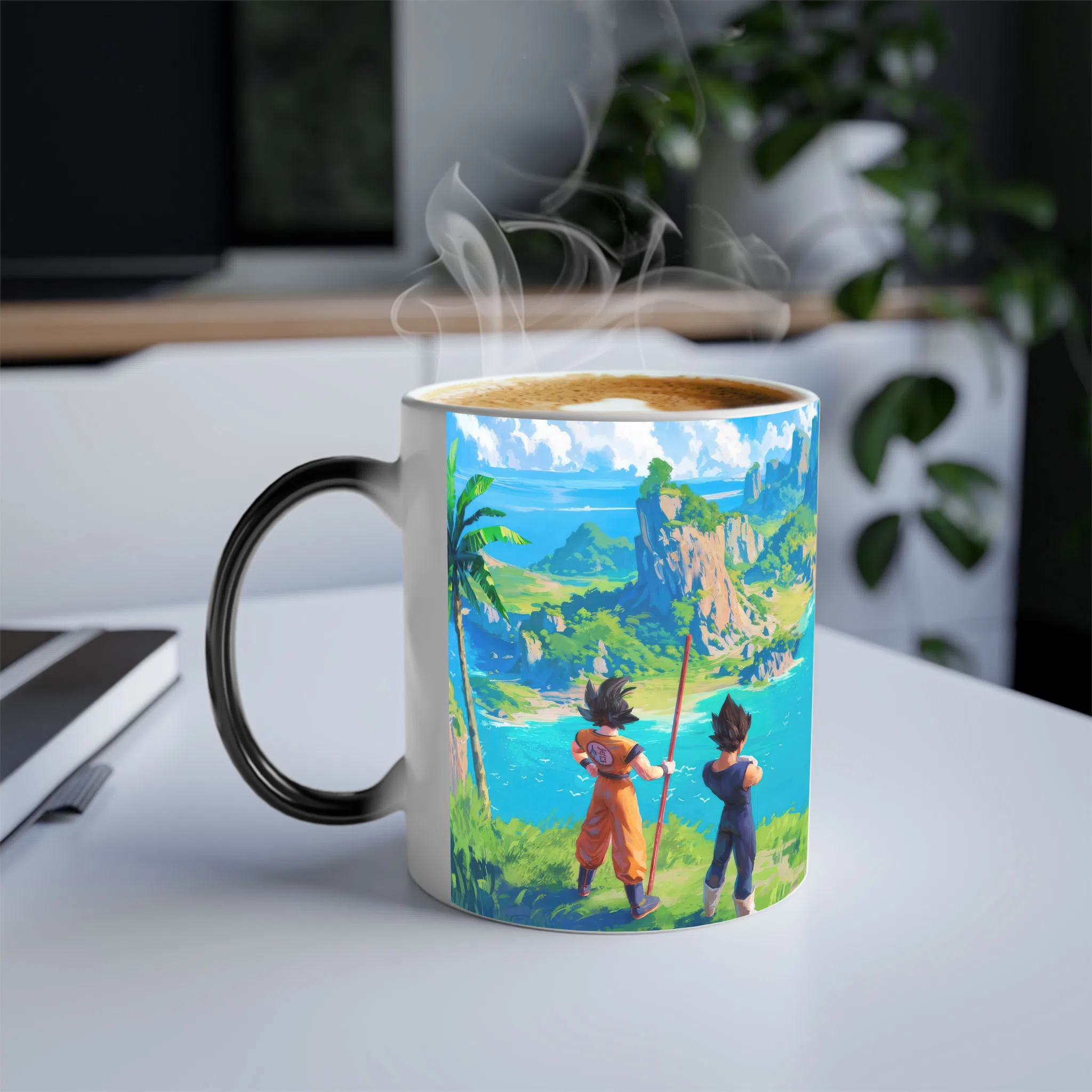 ماگ حرارتی لیمینات طرح انیمه دراگون بال Dragon Ball کد NM0710 — تصویر 3