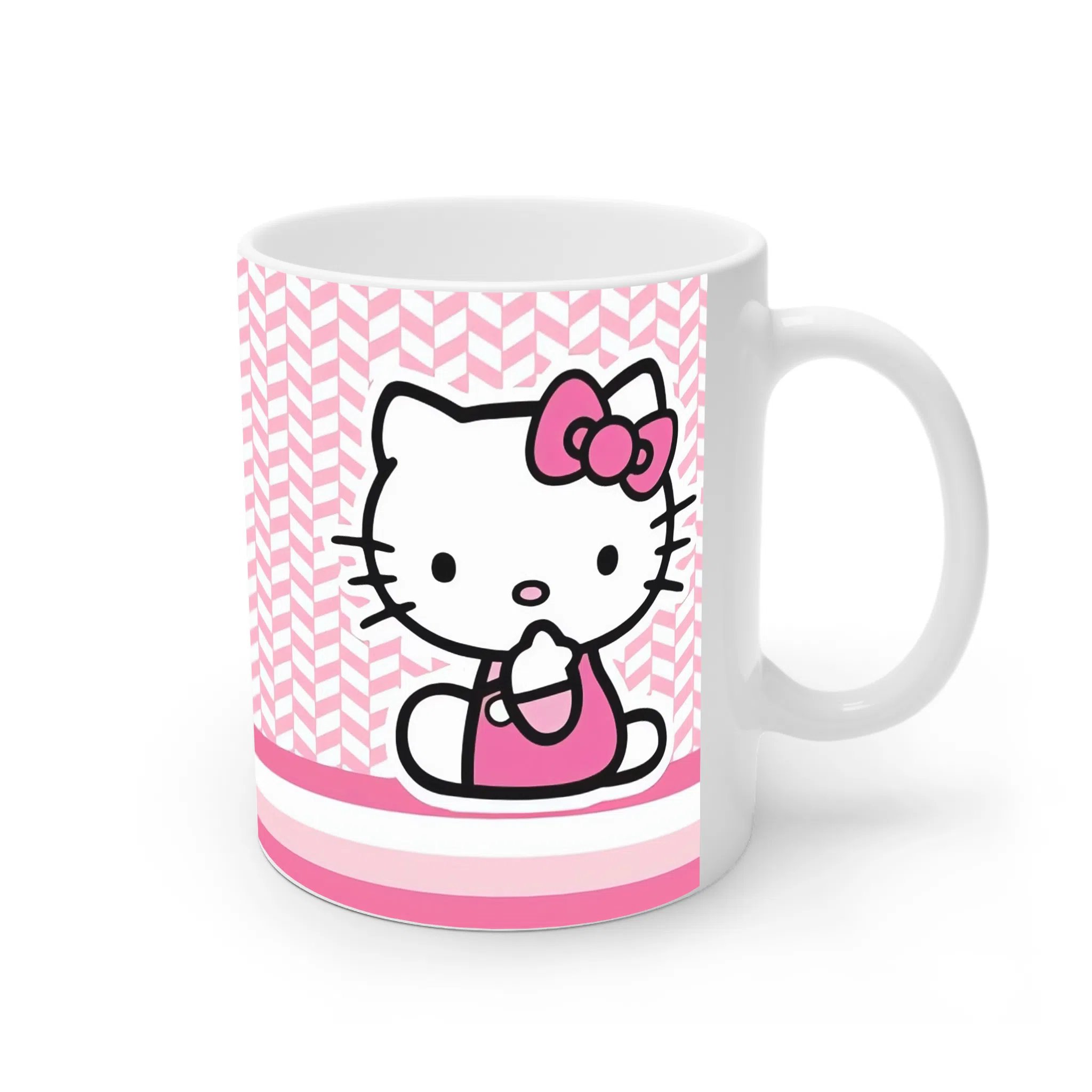 ماگ لیمینات طرح هلو کیتی Hello Kitty کد NM13438 — تصویر 2