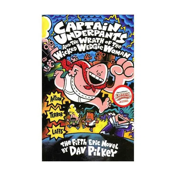 کتاب Captain Underpants 5 اثر Dav Pilkey انتشارات Scholastic Children Books