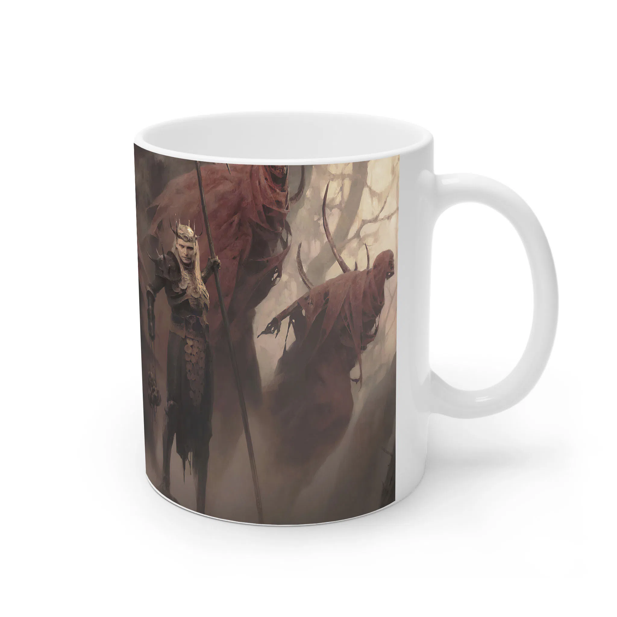 ماگ لیمینات طرح بازی دیابلو Diablo Game شخصیت لیلیت Lilith کد NM6999 — تصویر 3