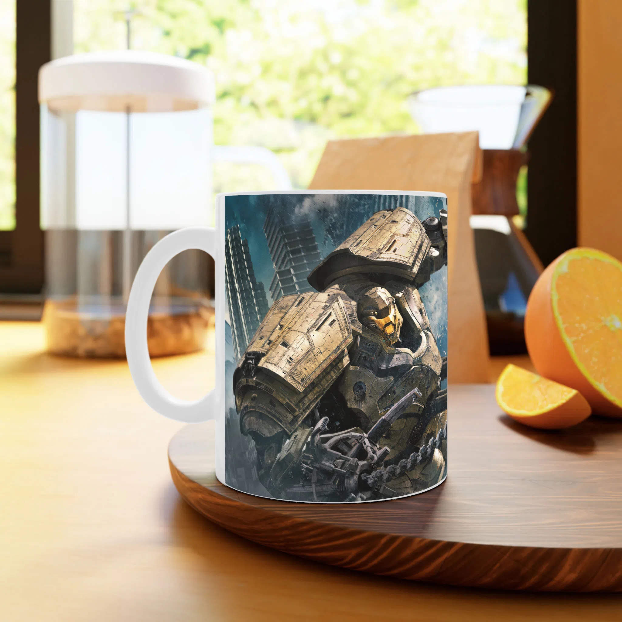 ماگ لیمینات طرح فیلم Pacific Rim Uprising کد NM12107 — تصویر 3