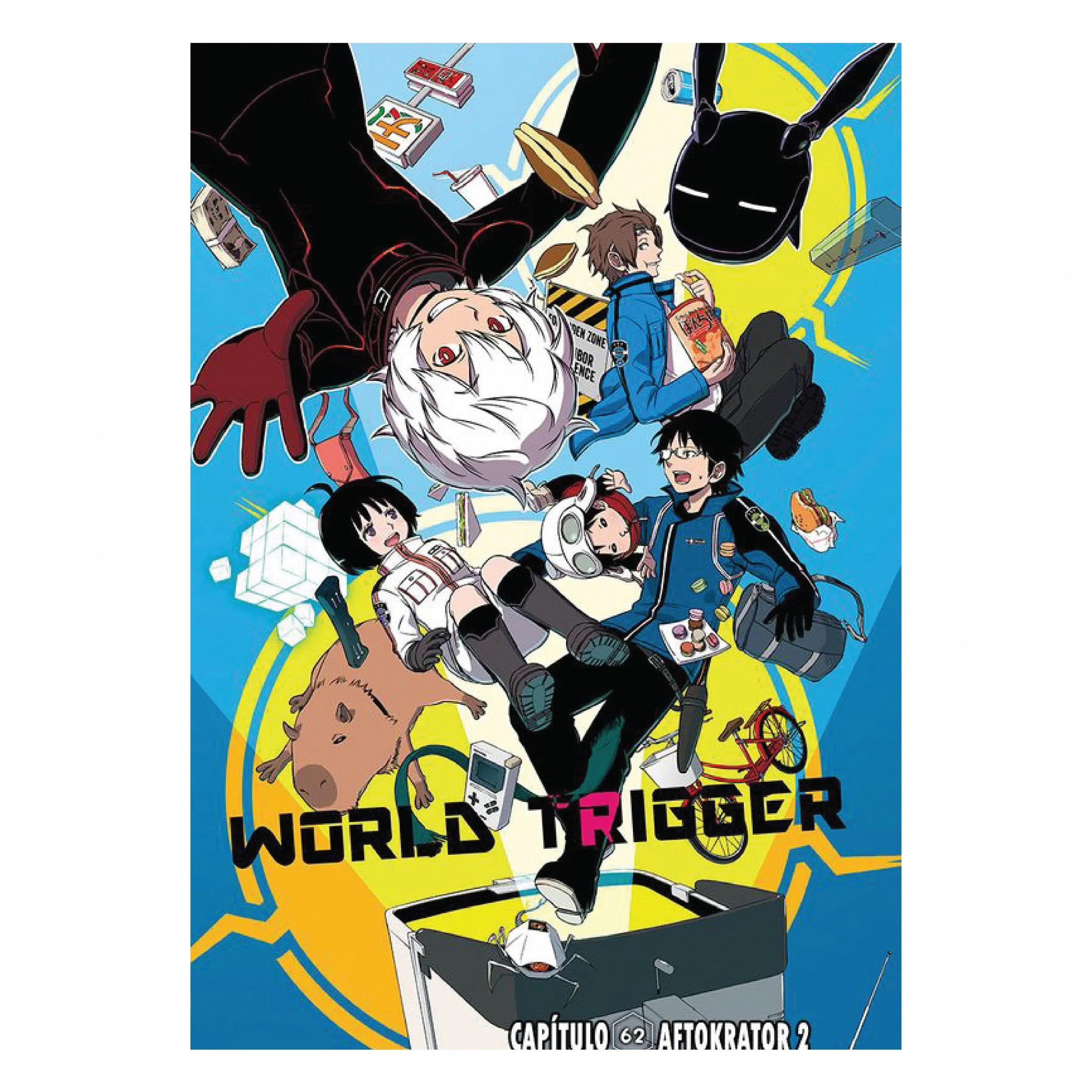 تابلو شاسی لیمینات طرح انیمه ماشه جهان World Trigger مدل NV1107