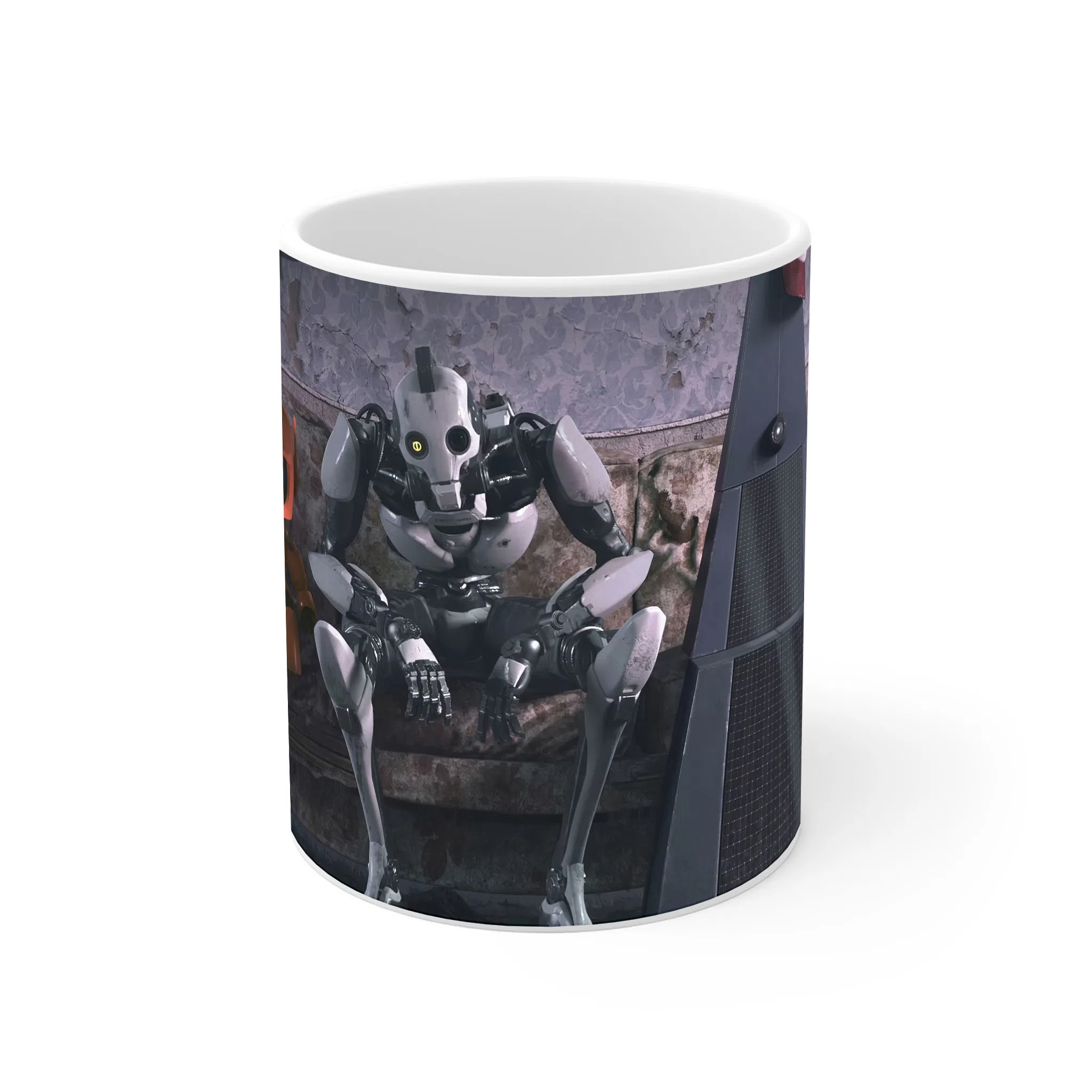 ماگ لیمینات طرح سریال Love Death and Robots کد NM4602