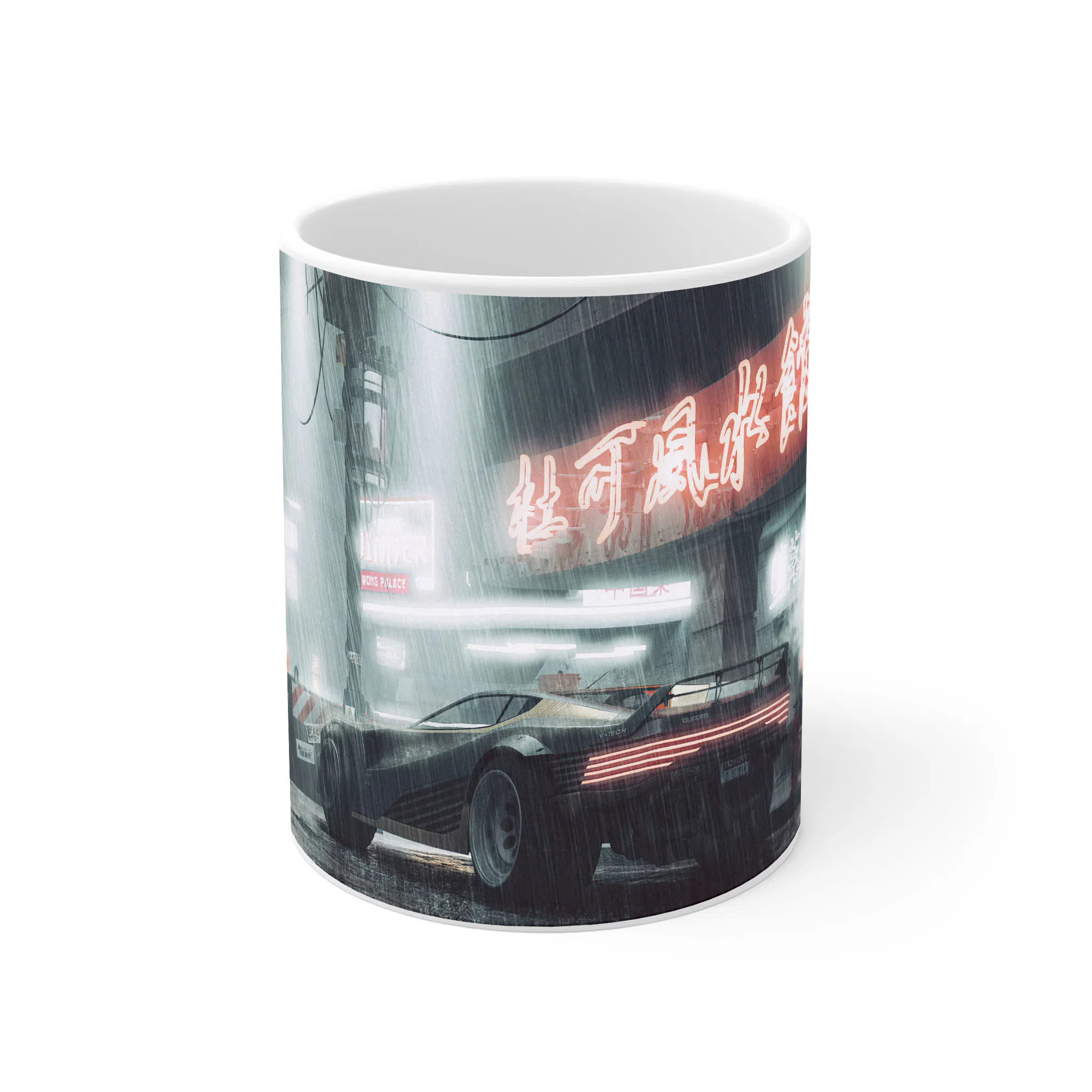 ماگ لیمینات طرح بازی سایبرپانک Cyberpunk 2077 Game کد NM6561 — تصویر 3