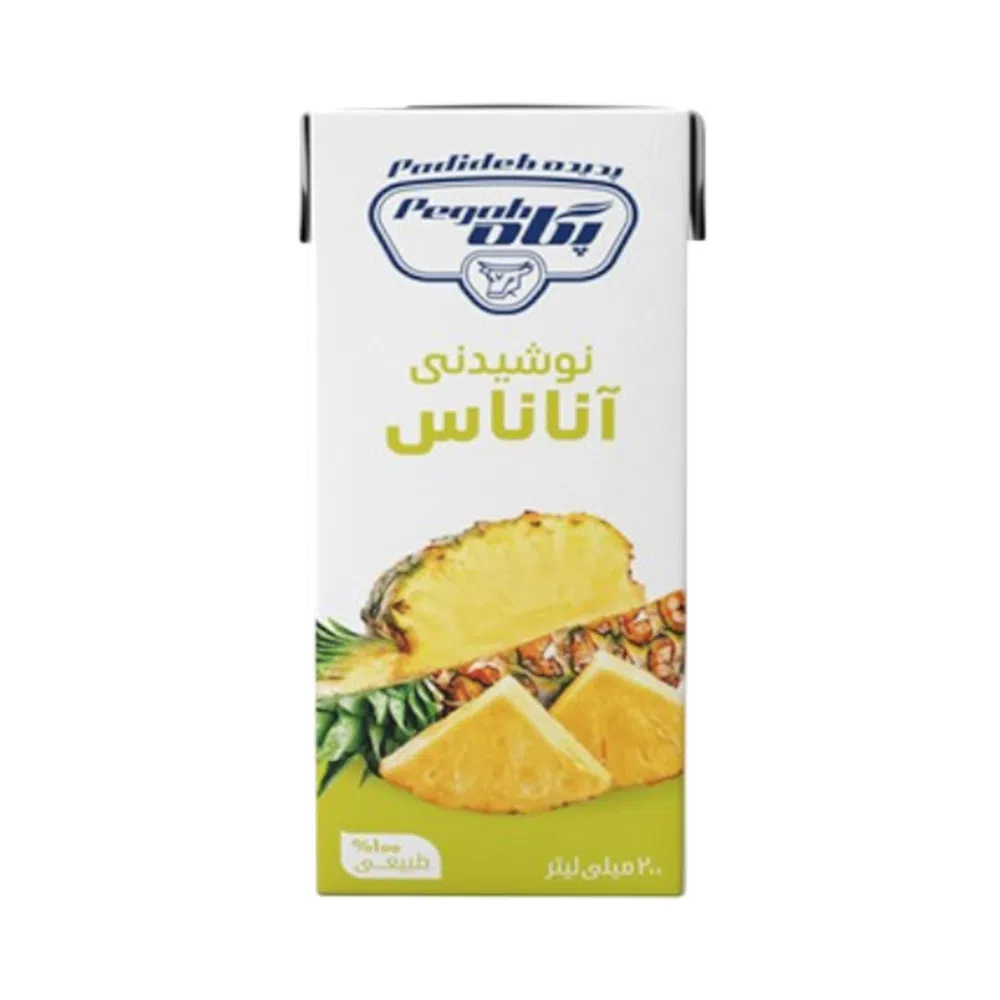 آبمیوه آناناس پگاه 200 میلی لیتر