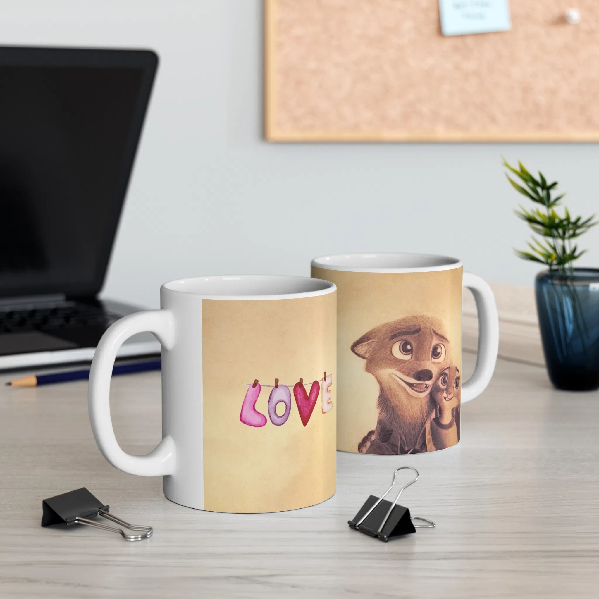 ماگ طرح انیمیشن زوتوپیا Zootopia مدل NM2949 — تصویر 3
