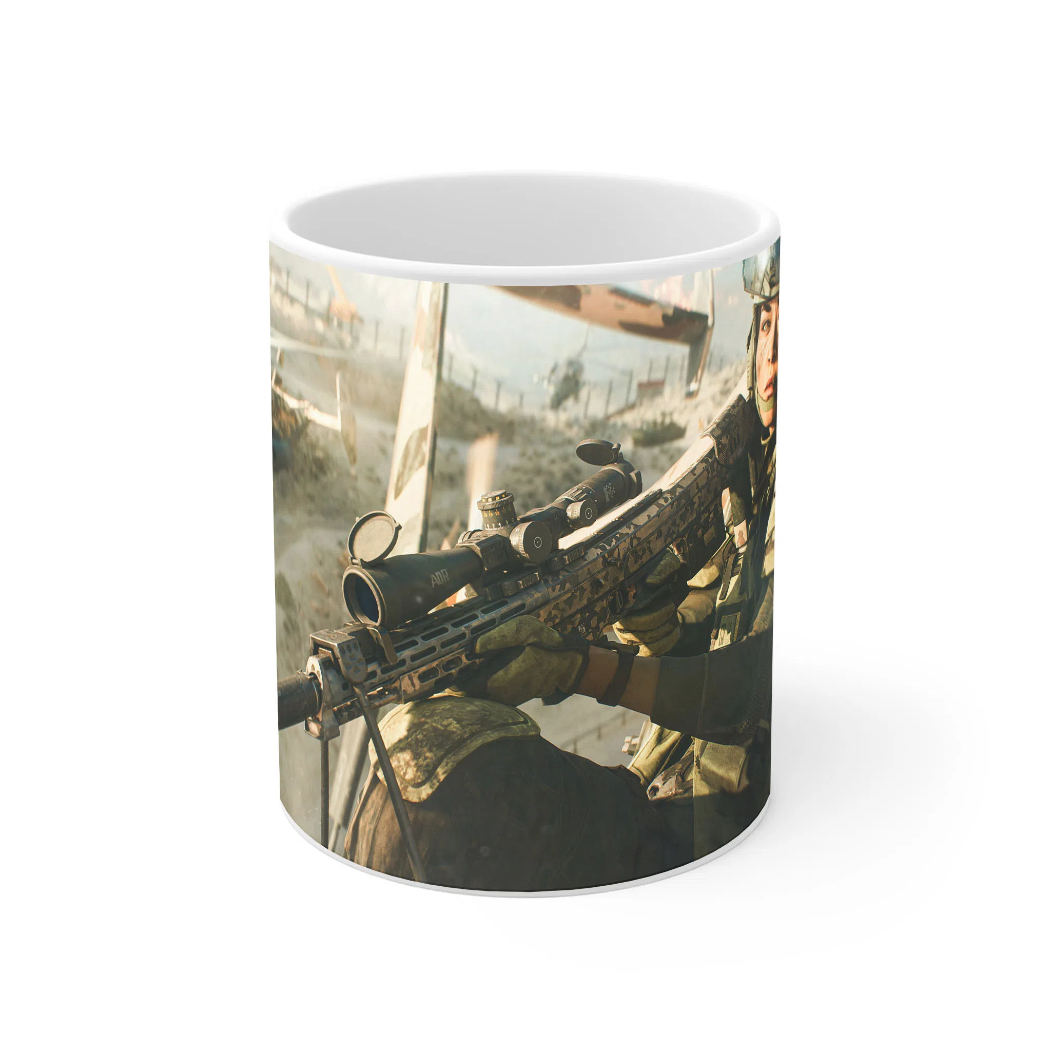 ماگ لیمینات طرح بازی بتلفیلد Battlefield Game کد NM6207 — تصویر 2