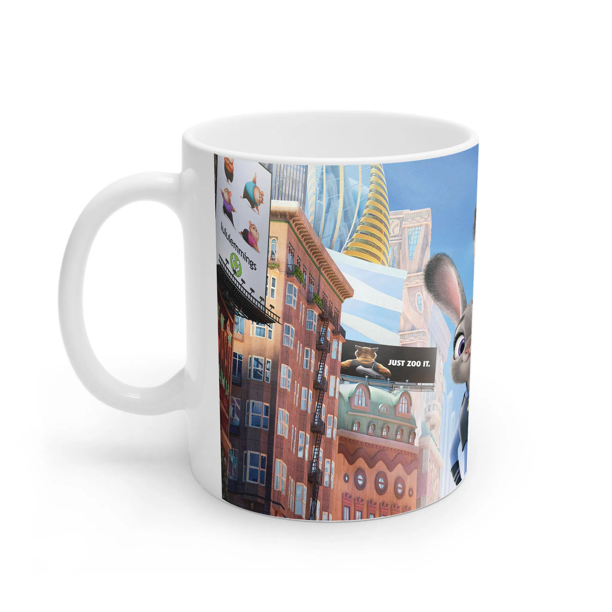 ماگ لیمینات طرح Zootopia زوتوپیا کد NM15243 — تصویر 3