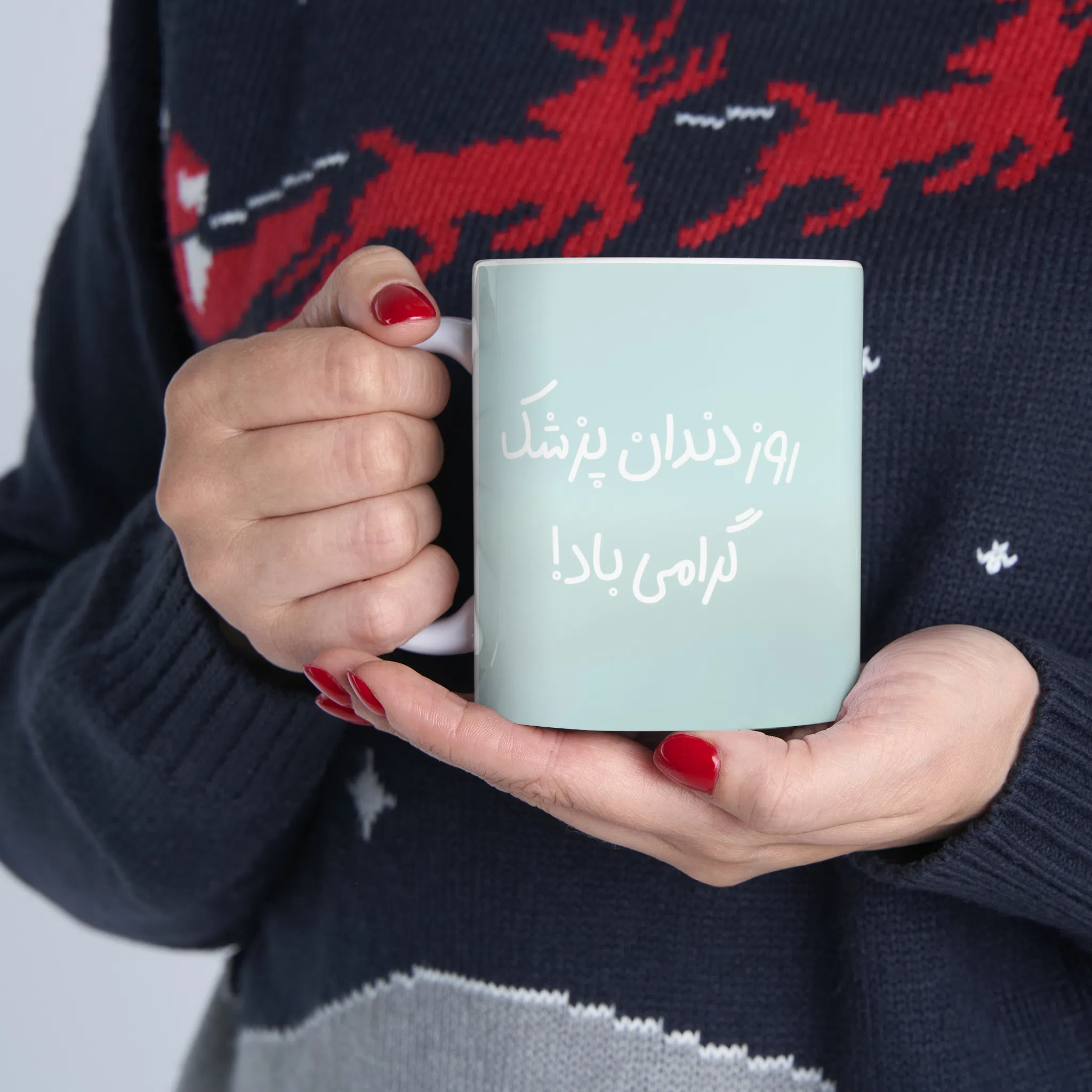 ماگ طرح روز دندان پزشک مدل NM3139 — تصویر 4