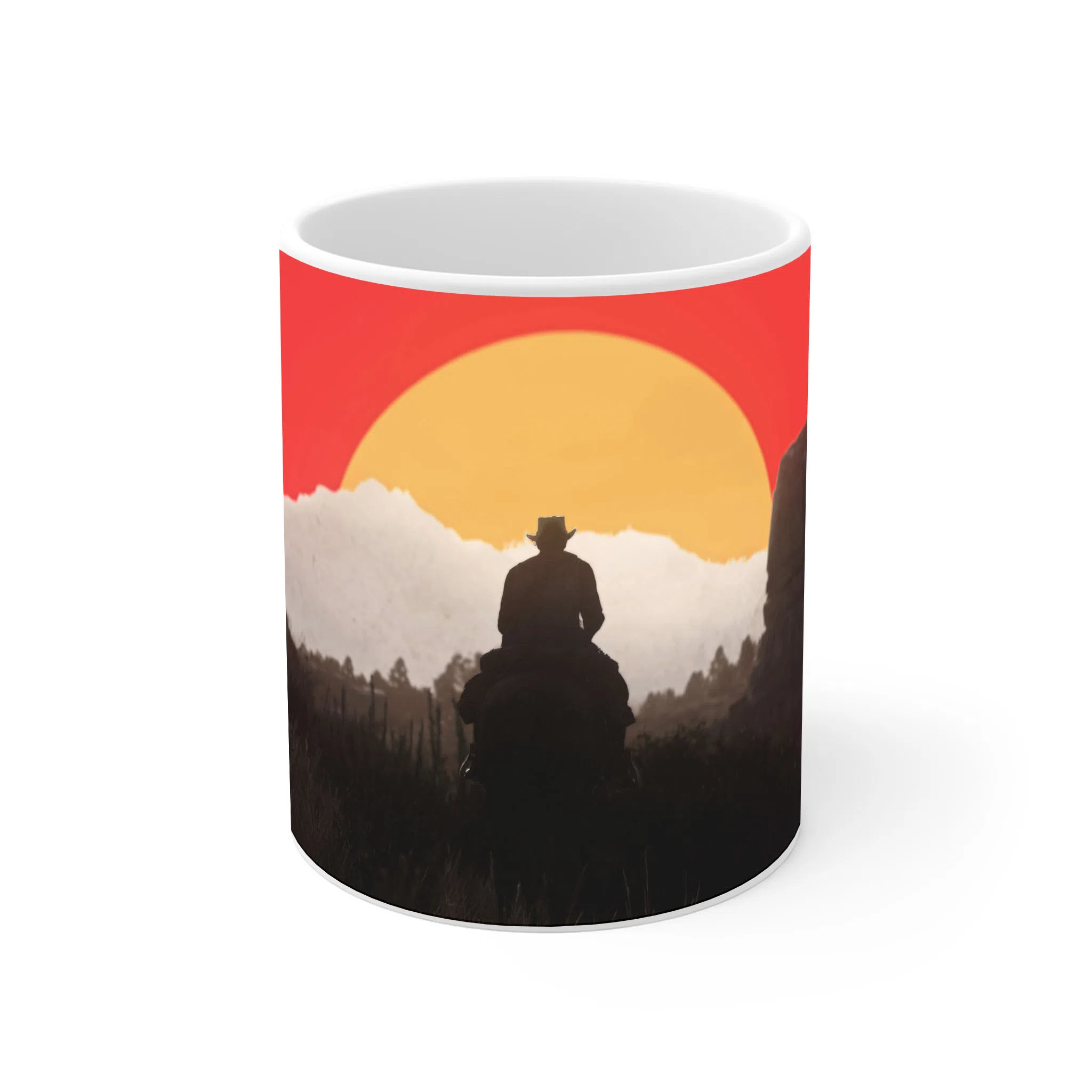ماگ لیمینات طرح بازی Red Dead Redemption Game کد NM9260