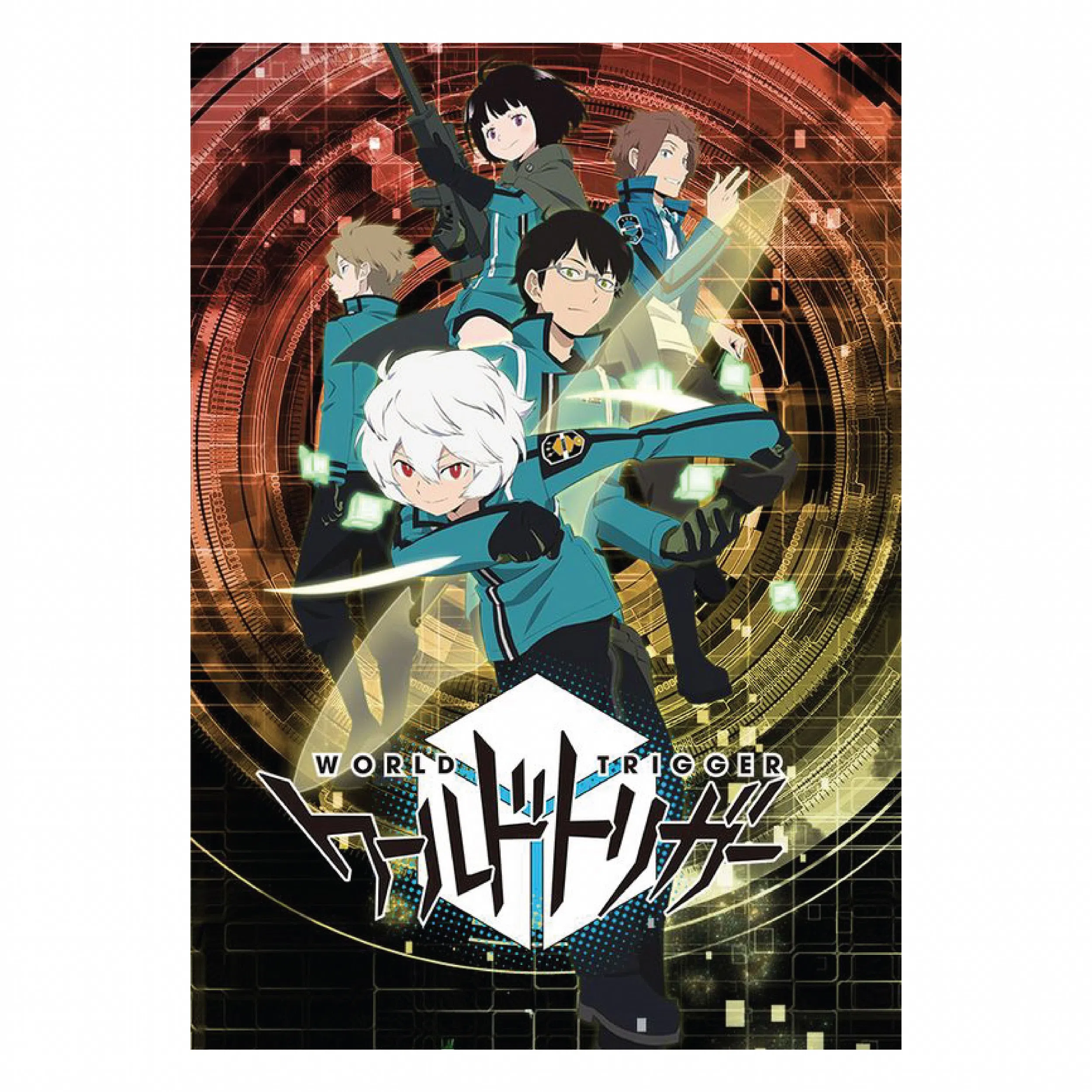 تابلو شاسی لیمینات طرح انیمه ماشه جهان World Trigger مدل NV1095