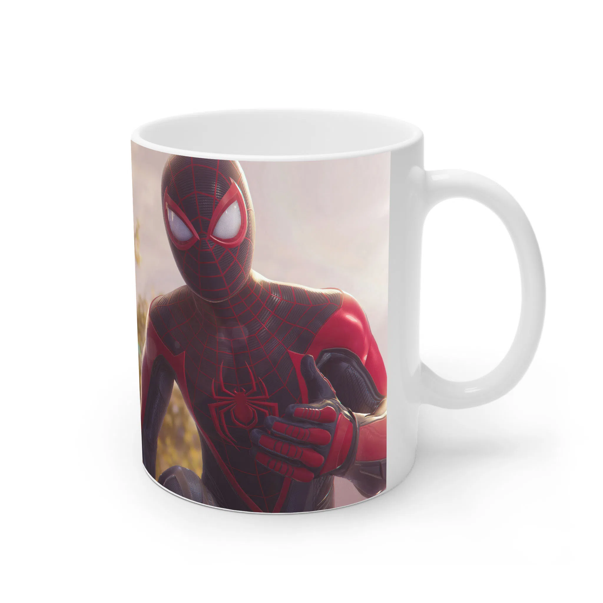 ماگ لیمینات طرح بازی اسپایدرمن مرد عنکبوتی Spider Man Game کد NM9637