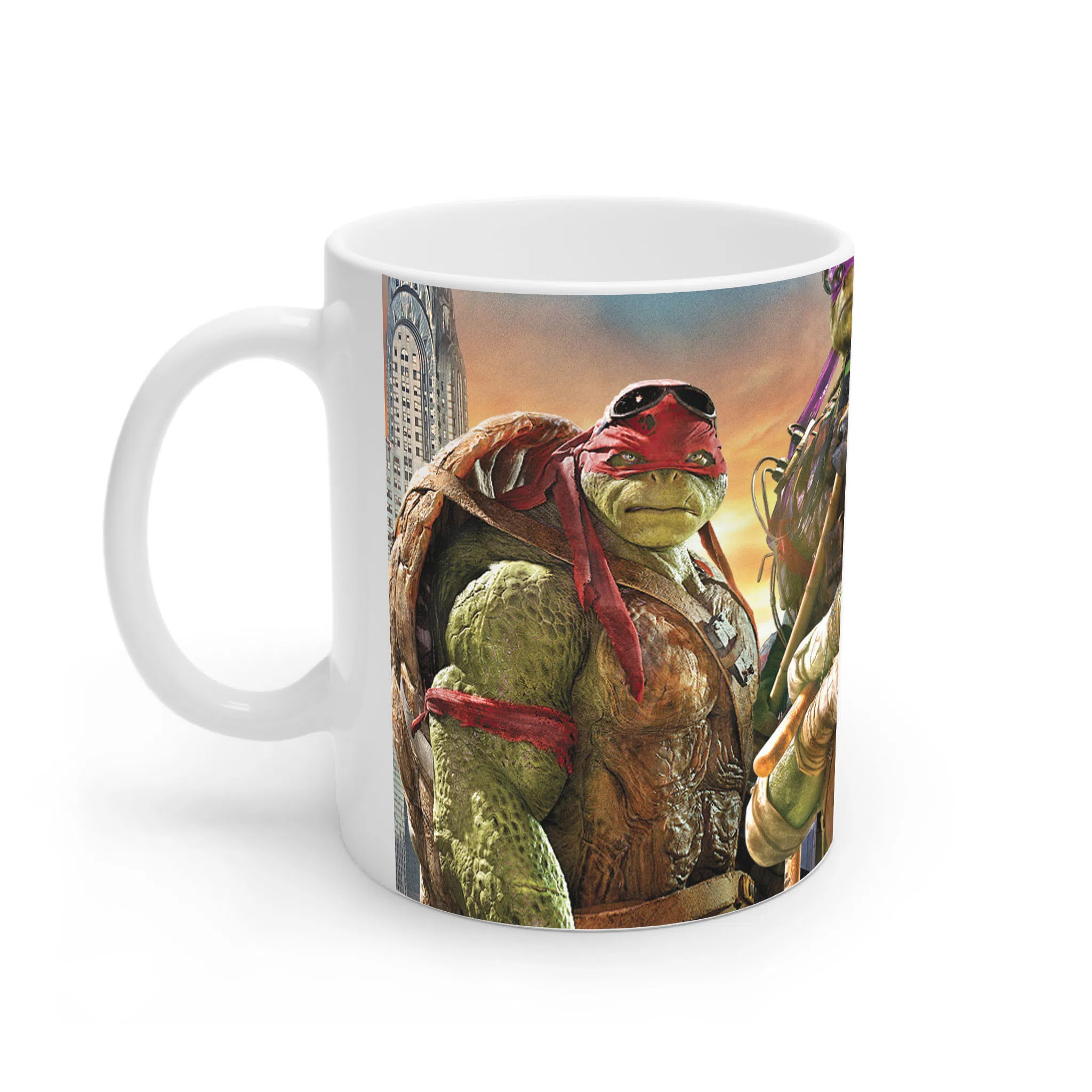 ماگ لیمینات طرح فیلم لاکپشت های نینجا Ninja Turtles کد NM12060 — تصویر 2