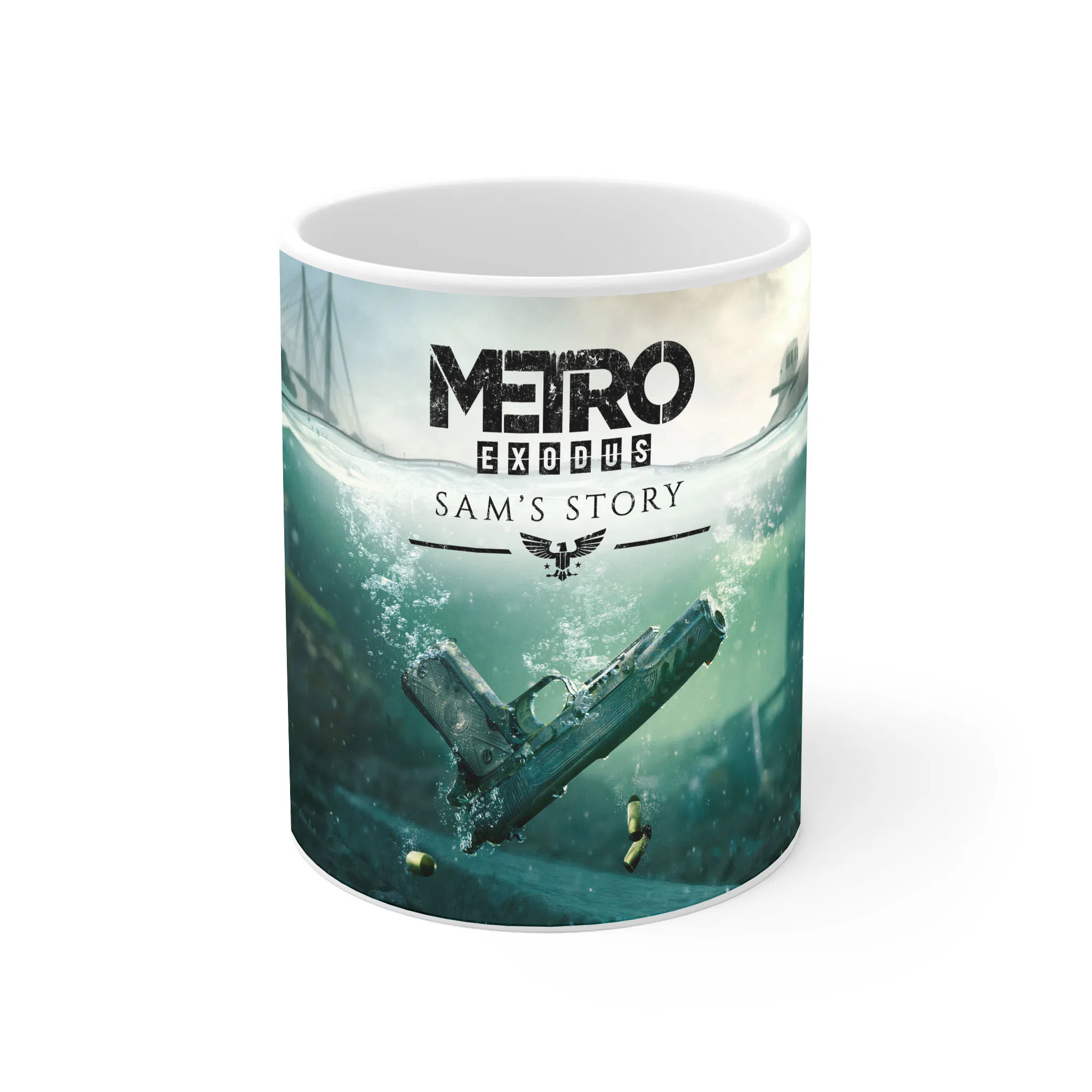 ماگ لیمینات طرح بازی Metro Exodus Game کد NM8376