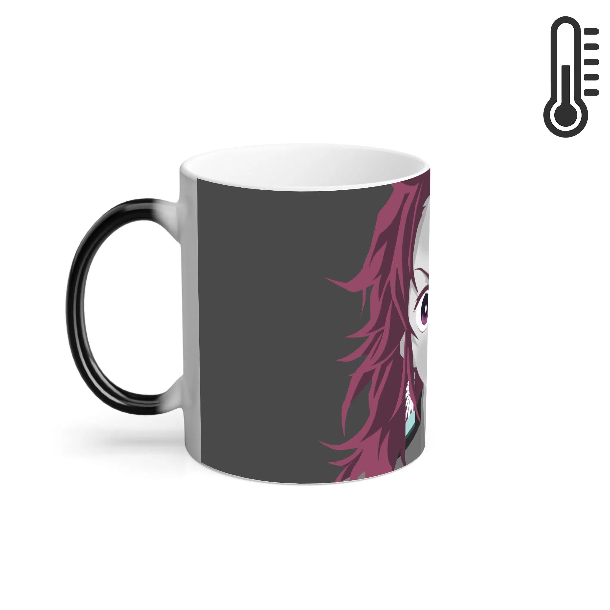 ماگ حرارتی لیمینات طرح انیمه شیطان کش تانجیرو Tanjiro Kimetsu no Yaiba Demon Slayer کد NM0681 — تصویر 3