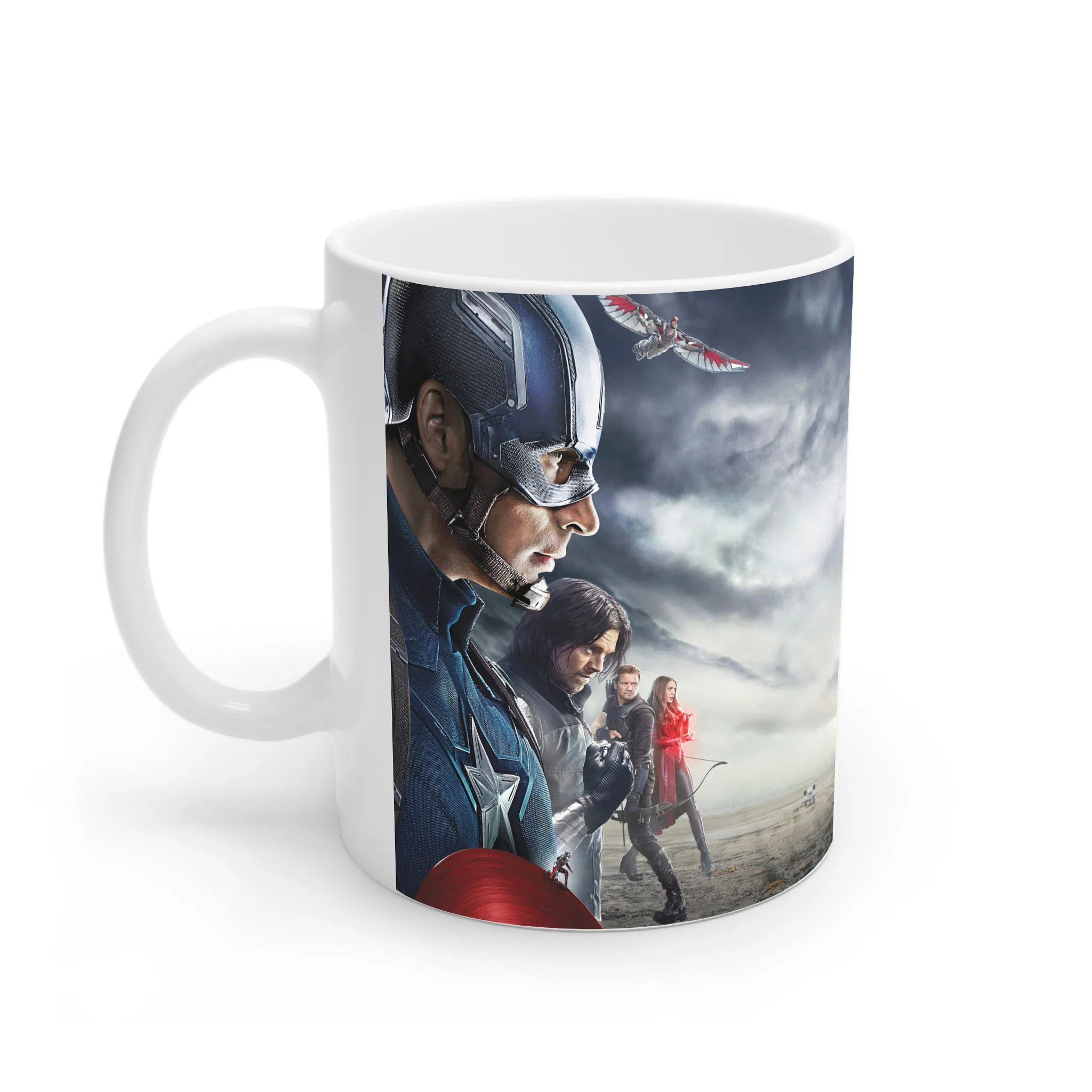 ماگ لیمینات طرح فیلم انتقام جویان Avengers کد NM10670
