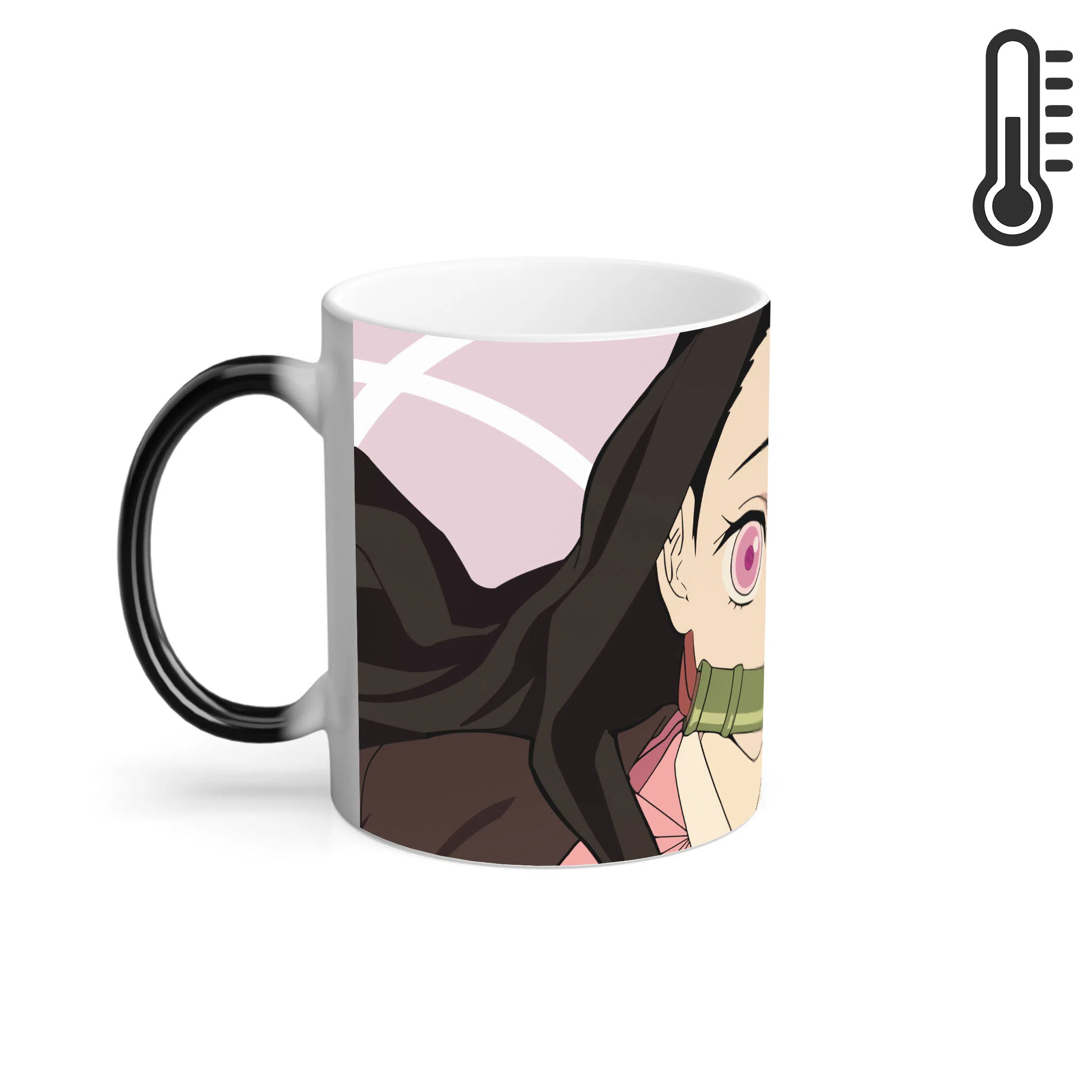 ماگ حرارتی لیمینات طرح انیمه شیطان کش نزوکو - Nezuko - Kimetsu no Yaiba - Demon Slayer کد NM0653 — تصویر 2