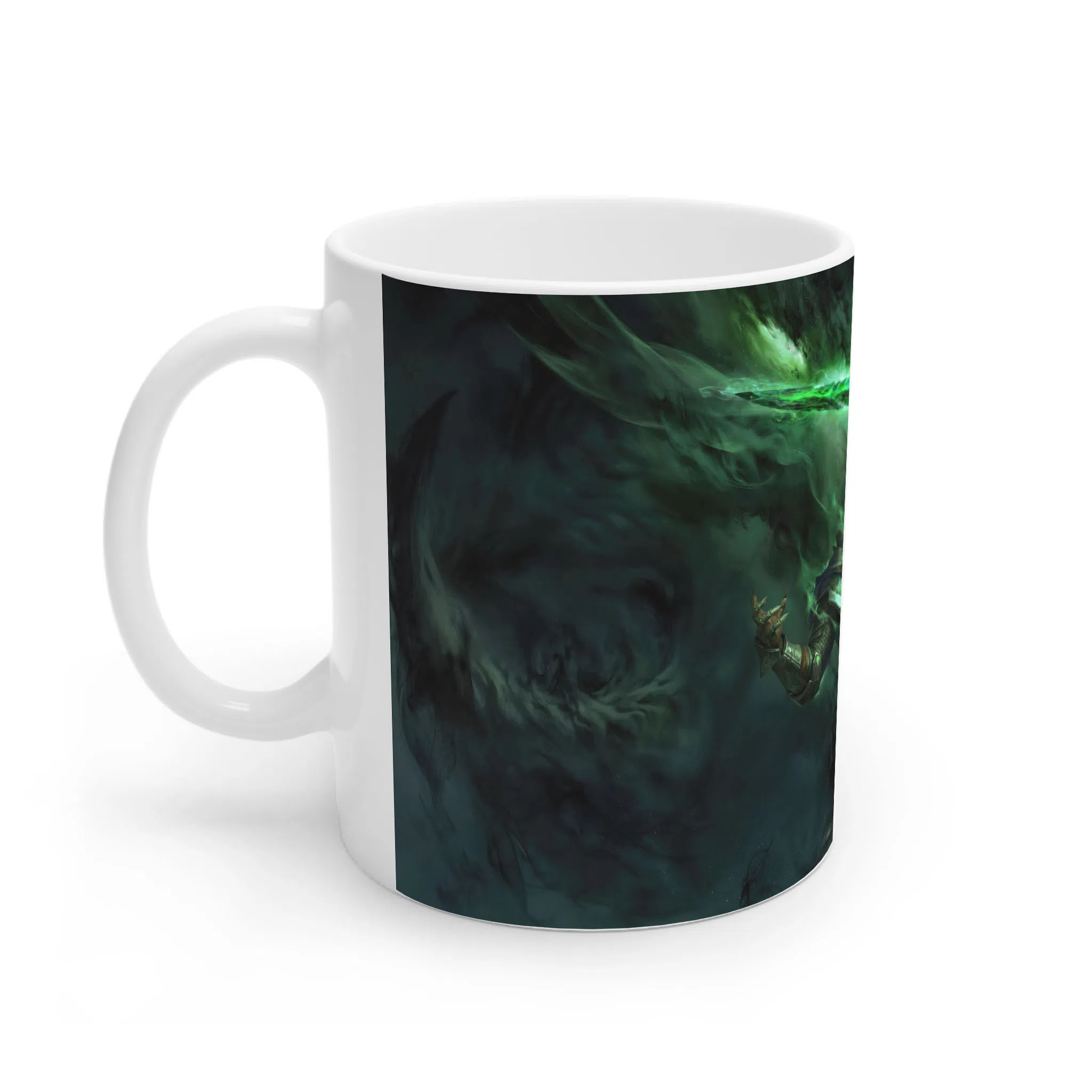 ماگ لیمینات طرح بازی دیابلو Diablo Game نکرومانسر با شمشیر سبز جادویی کد NM7000 — تصویر 2