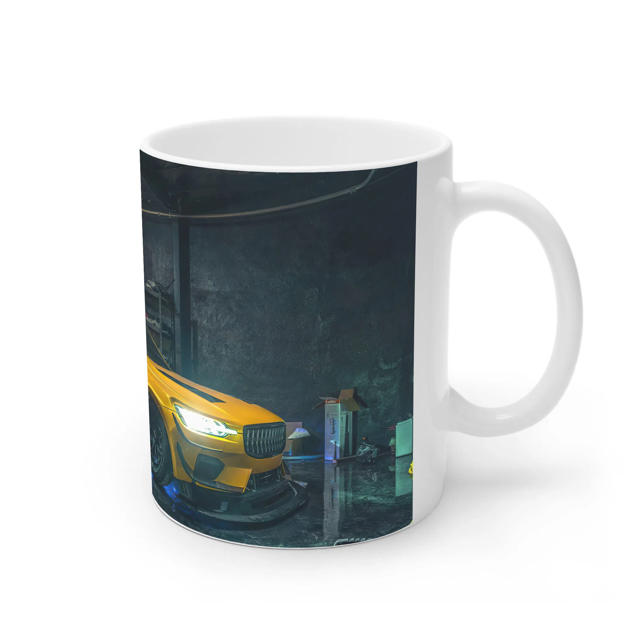ماگ لیمینات طرح بازی Need For Speed Game کد NM8572 — تصویر 2