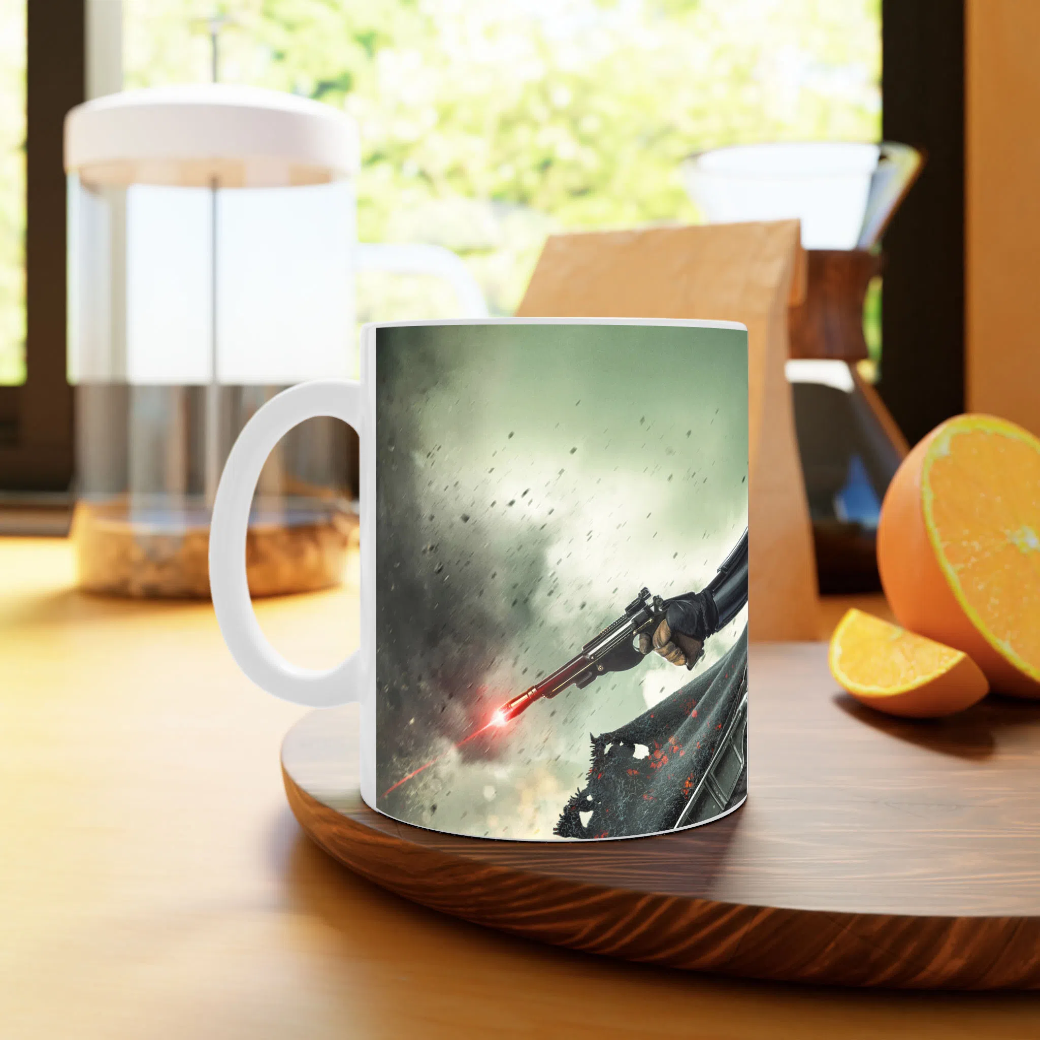 ماگ لیمینات طرح سریال مندلورین The Mandalorian کد NM5556 — تصویر 3