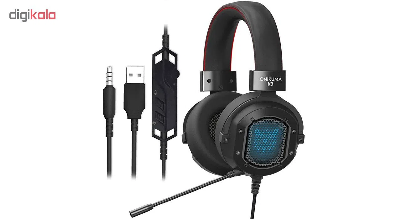 هدفون مخصوص بازی اونیکوما مدل K3 — تصویر 6