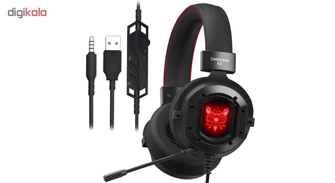 هدفون مخصوص بازی اونیکوما مدل K3 — تصویر 14