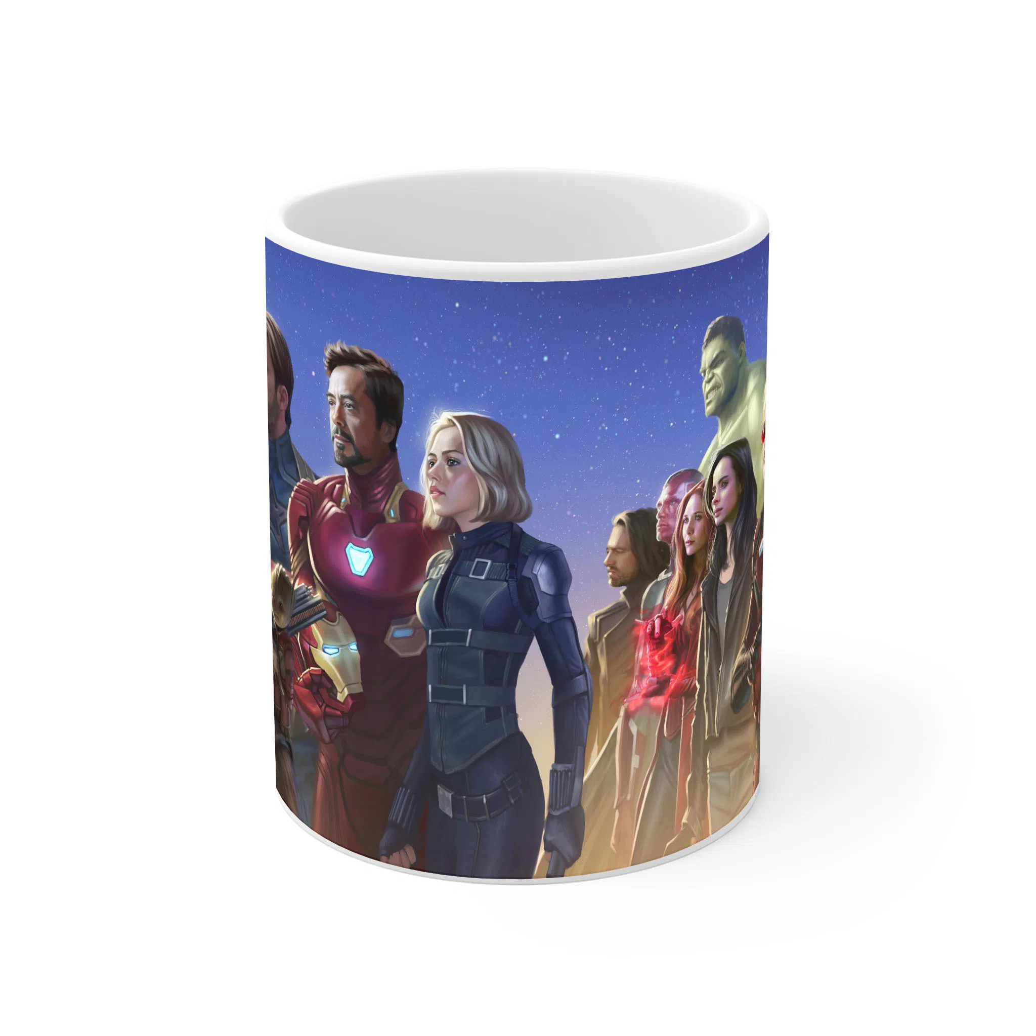 ماگ لیمینات طرح فیلم انتقام جویان Avengers کد NM10635 — تصویر 2