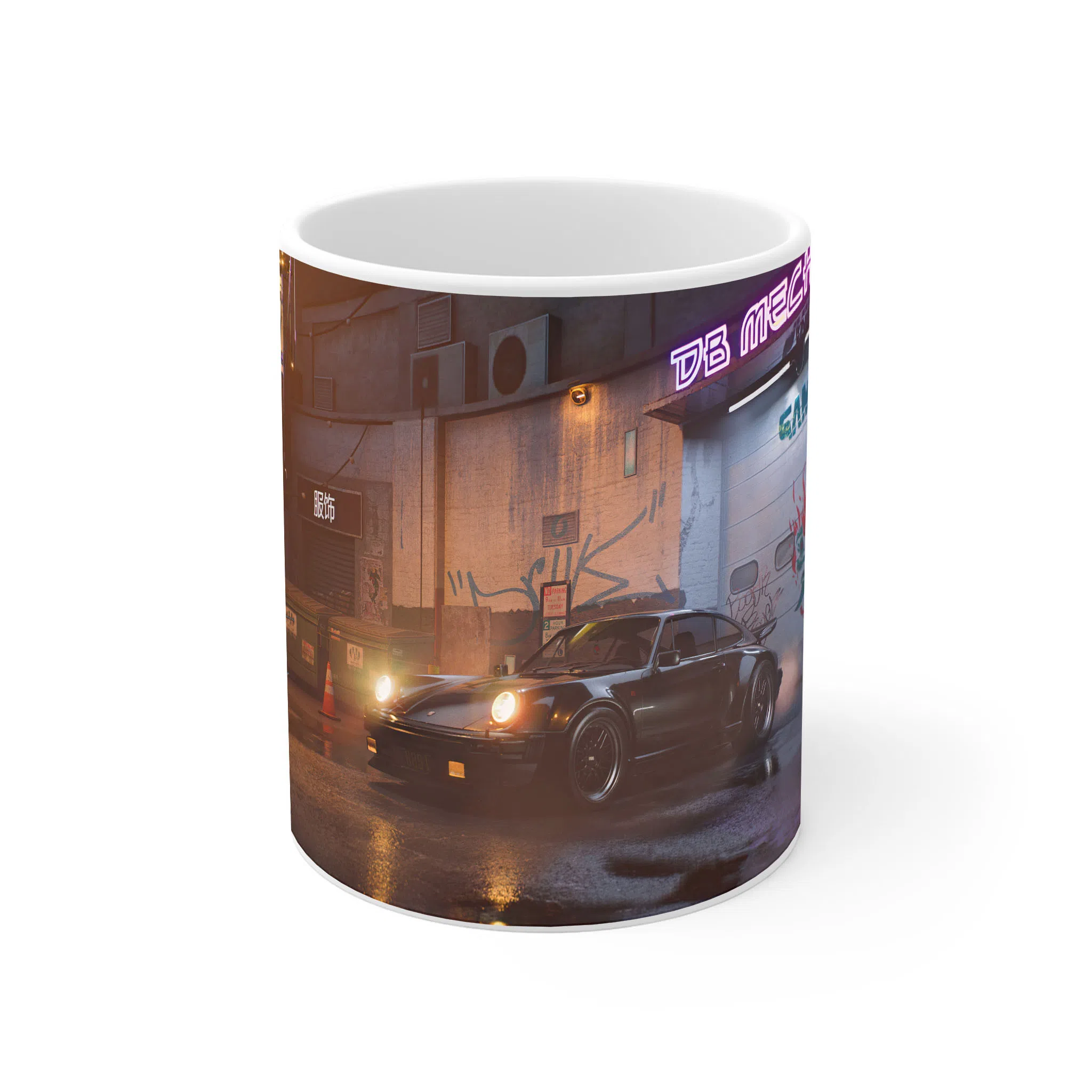 ماگ لیمینات طرح بازی سایبرپانک Cyberpunk 2077 Game کد NM6697 — تصویر 4