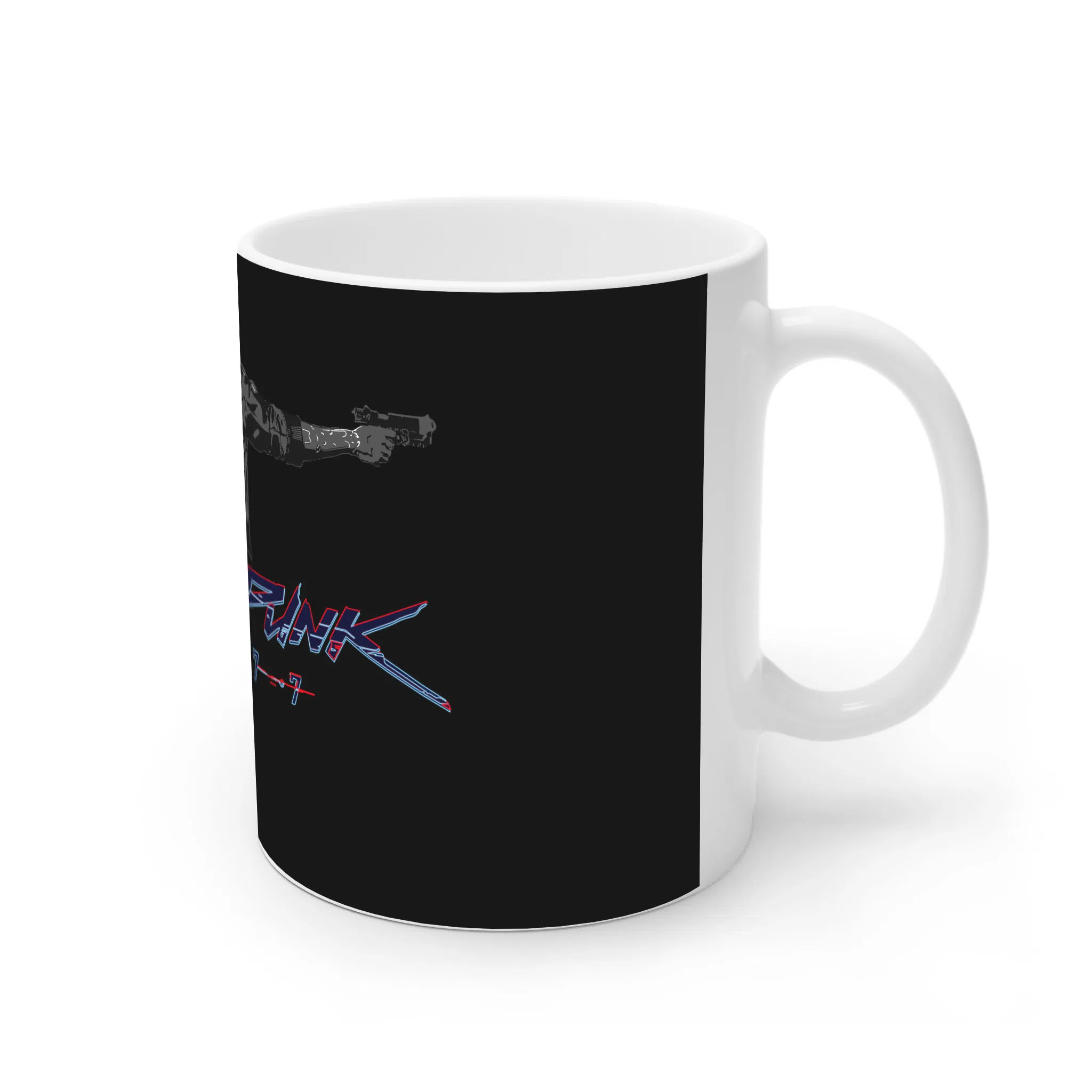 ماگ لیمینات طرح بازی سایبرپانک Cyberpunk 2077 Game کد NM6644 — تصویر 4