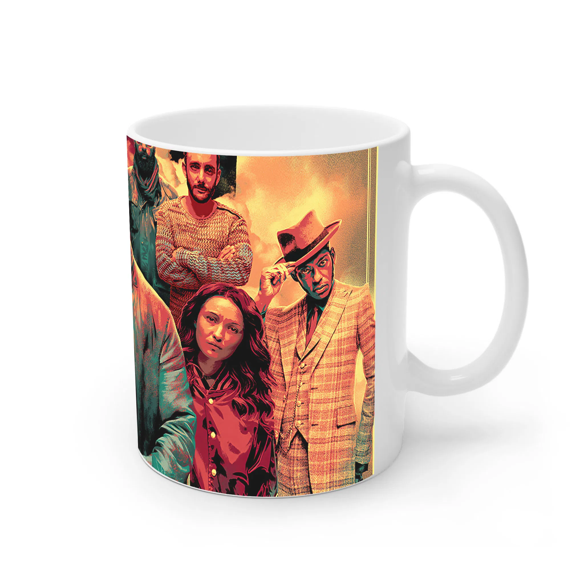 ماگ لیمینات طرح سریال American Gods کد NM3741 — تصویر 2
