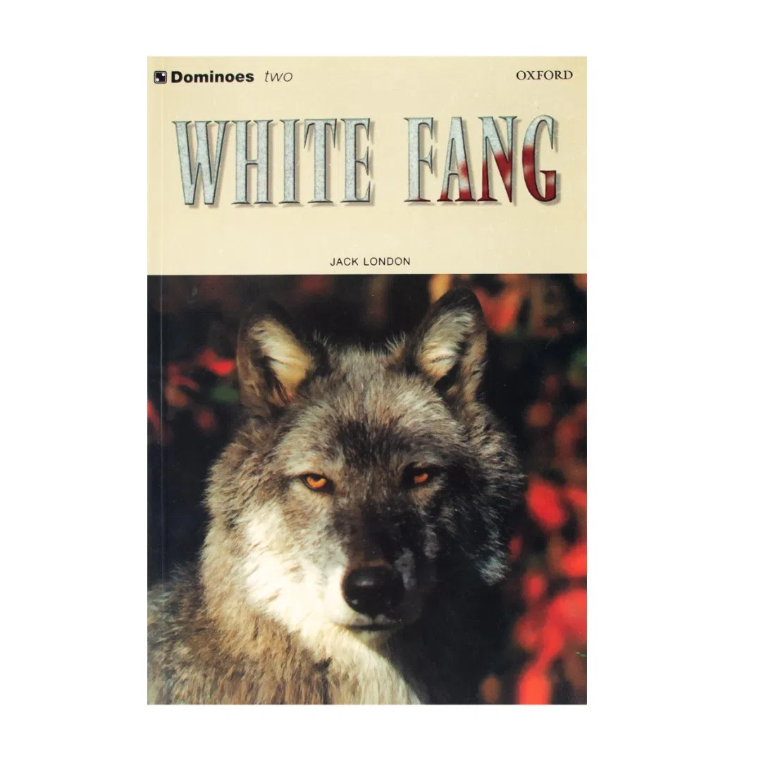 کتاب Dominoes 2 WHITE FANG اثر JACK LONDON انتشارات Oxford