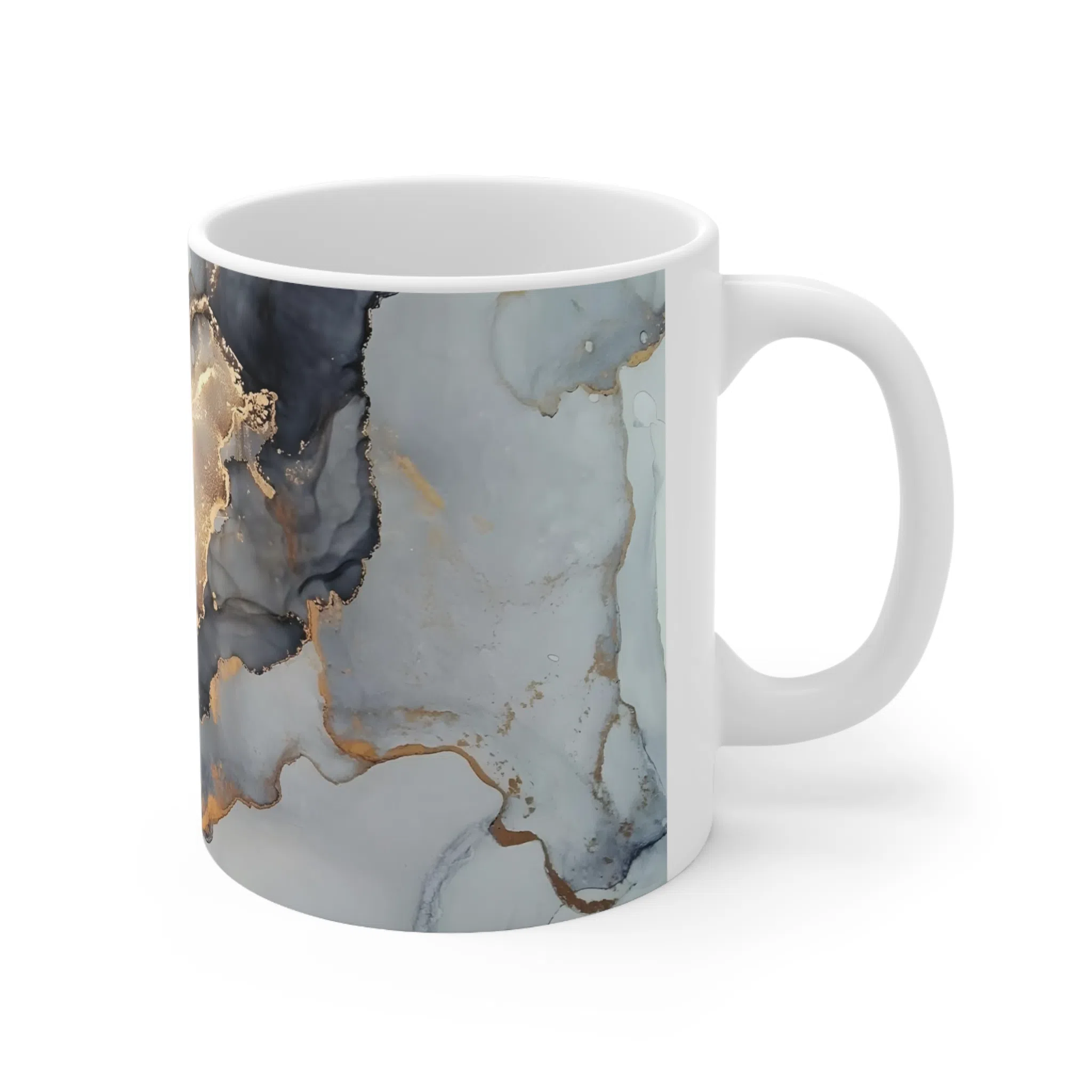 ماگ طرح سنگ و آبستره مدل NM2206 — تصویر 2