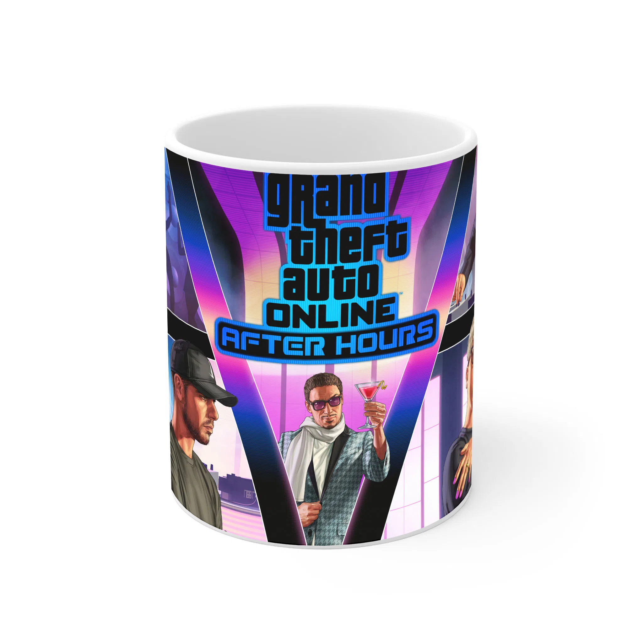 ماگ لیمینات طرح بازی Grand Theft Auto GTA Game کد NM7946