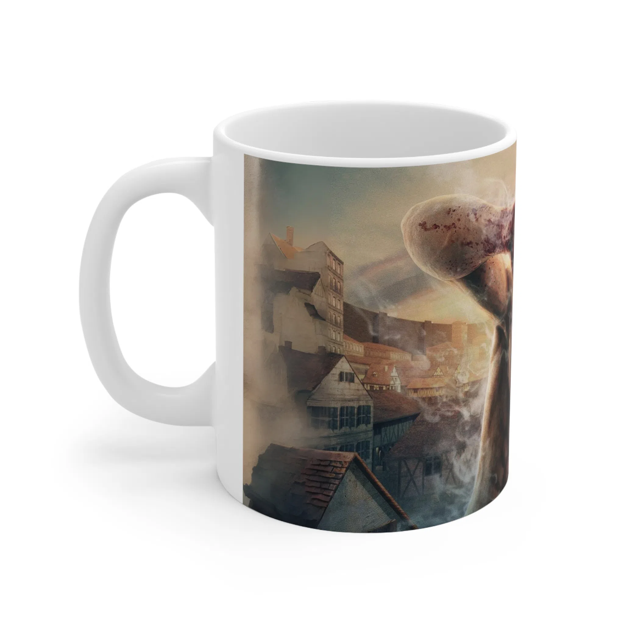 ماگ طرح انیمه اتک ان تایتان Attack on the Titan مدل NM2526 — تصویر 2