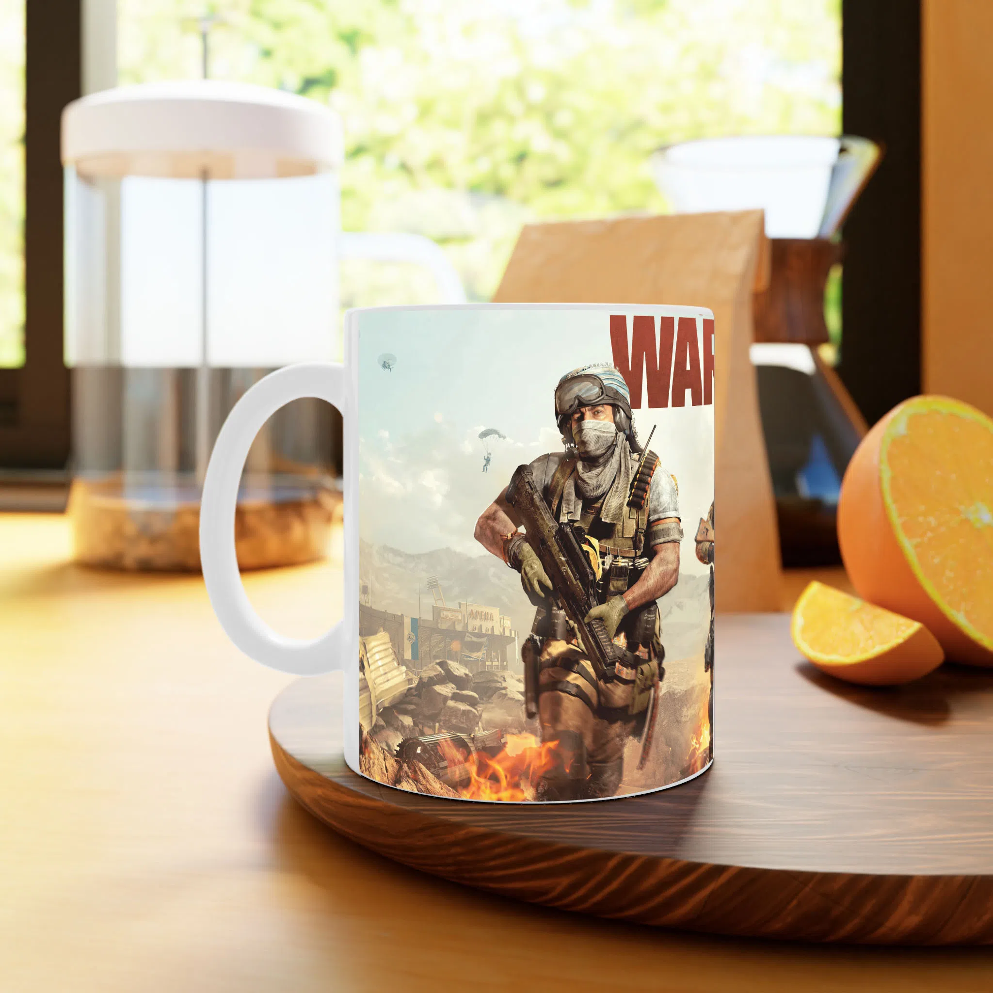 ماگ لیمینات طرح بازی ندای وظیفه Call of Duty Game کد NM6398 — تصویر 3