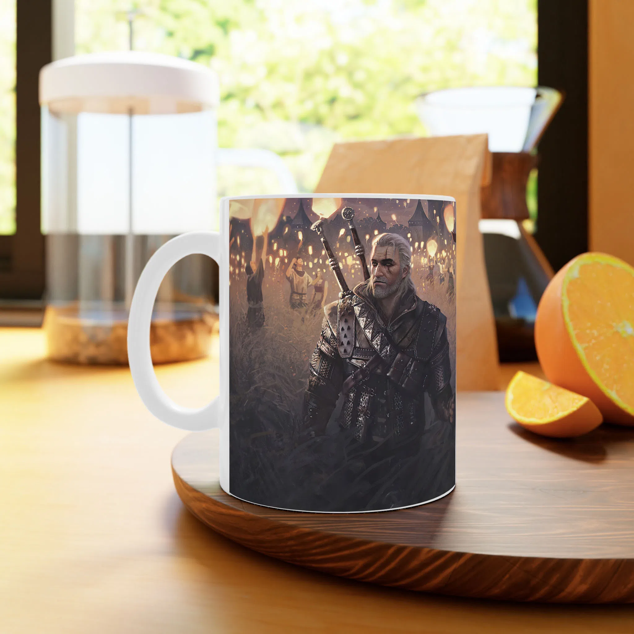 ماگ لیمینات طرح بازی ویچر The Witcher Game کد NM10134 — تصویر 2